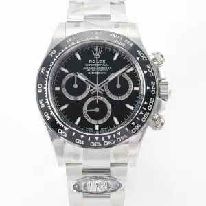 Daytona 126500 Clean 1:1 Best Edition 904L SS Case and Bracelet Black Dial SH4131