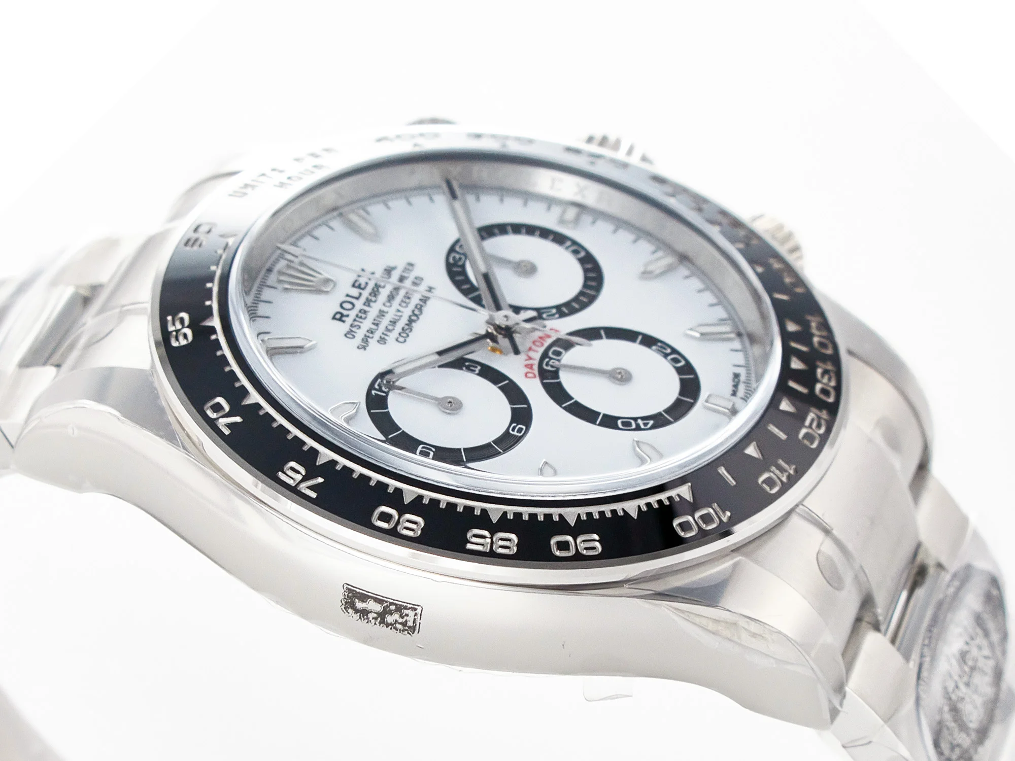 Daytona 126500 Panda Clean 1:1 Best Edition 904L SS Case and Bracelet White Dial SH4131