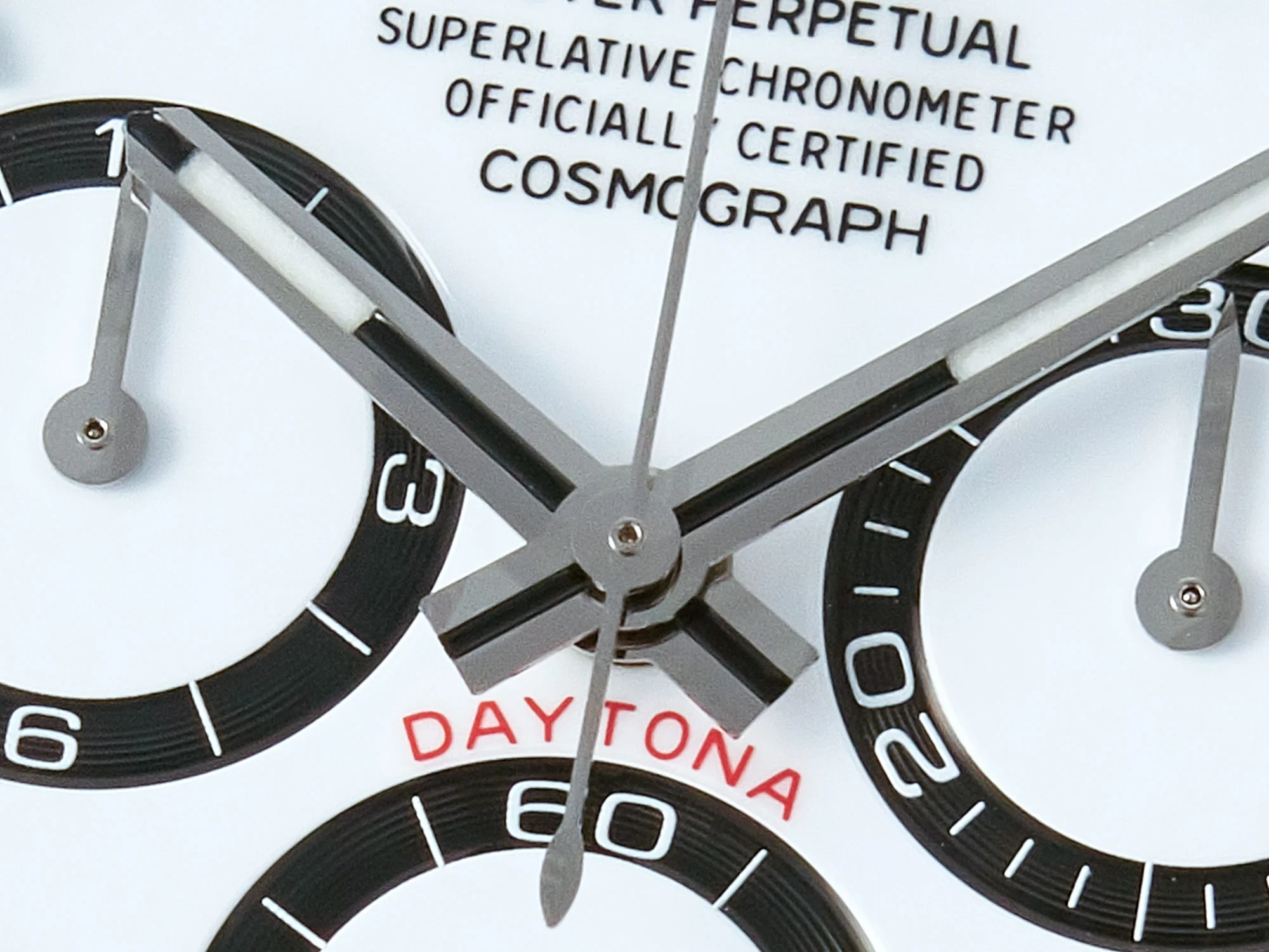 Daytona 126500 Panda Clean 1:1 Best Edition 904L SS Case and Bracelet White Dial SH4131
