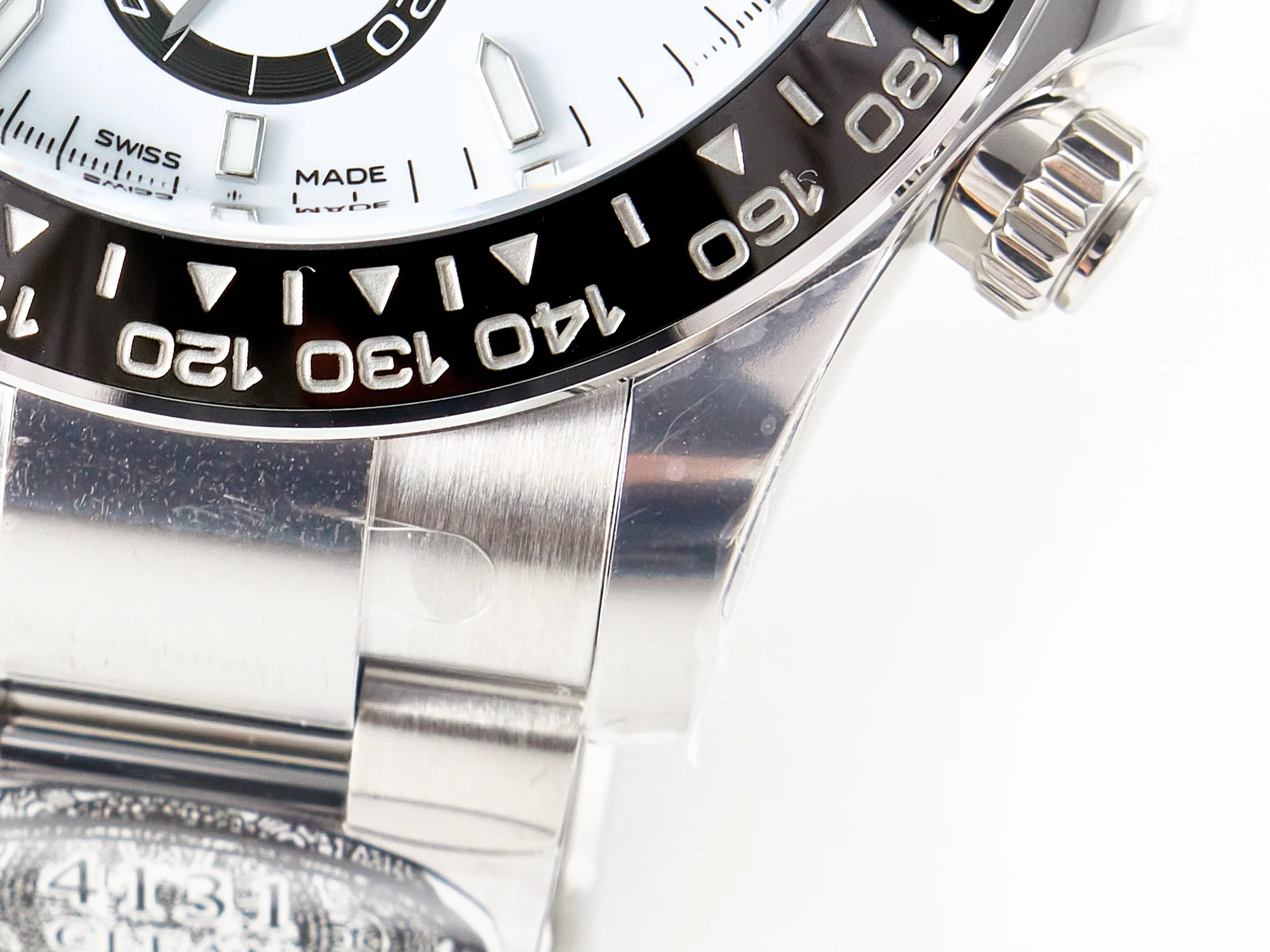 Daytona 126500 Panda Clean 1:1 Best Edition 904L SS Case and Bracelet White Dial SH4131