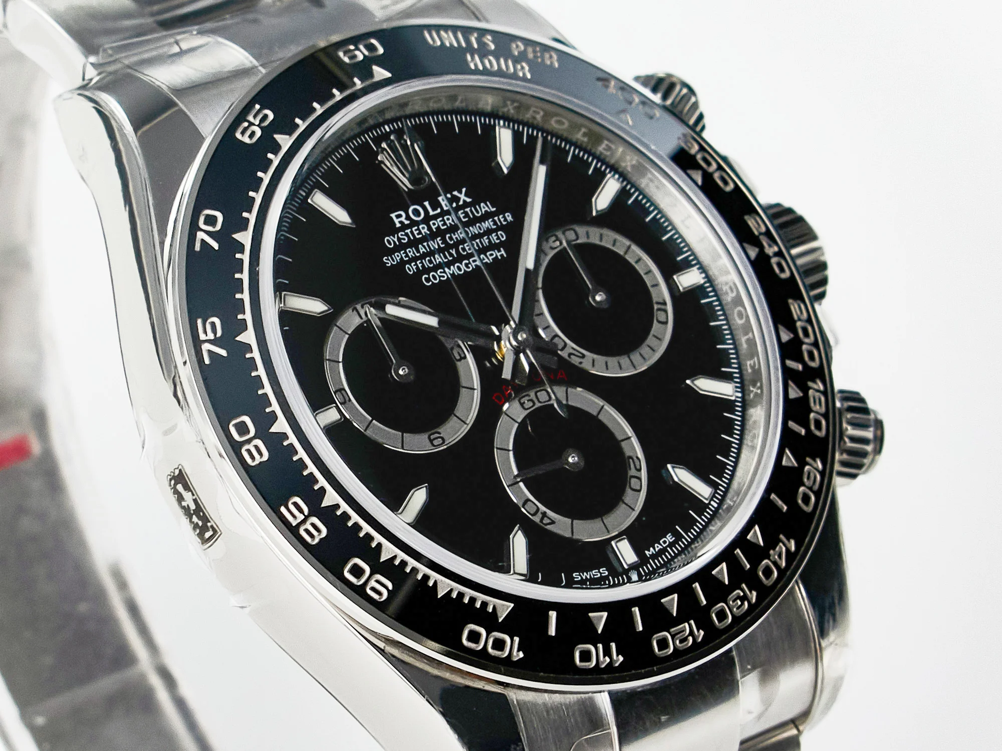 Daytona 126500 VSF 1:1 Best Edition 904L Steel Black Dial on SS Bracelet DD4131