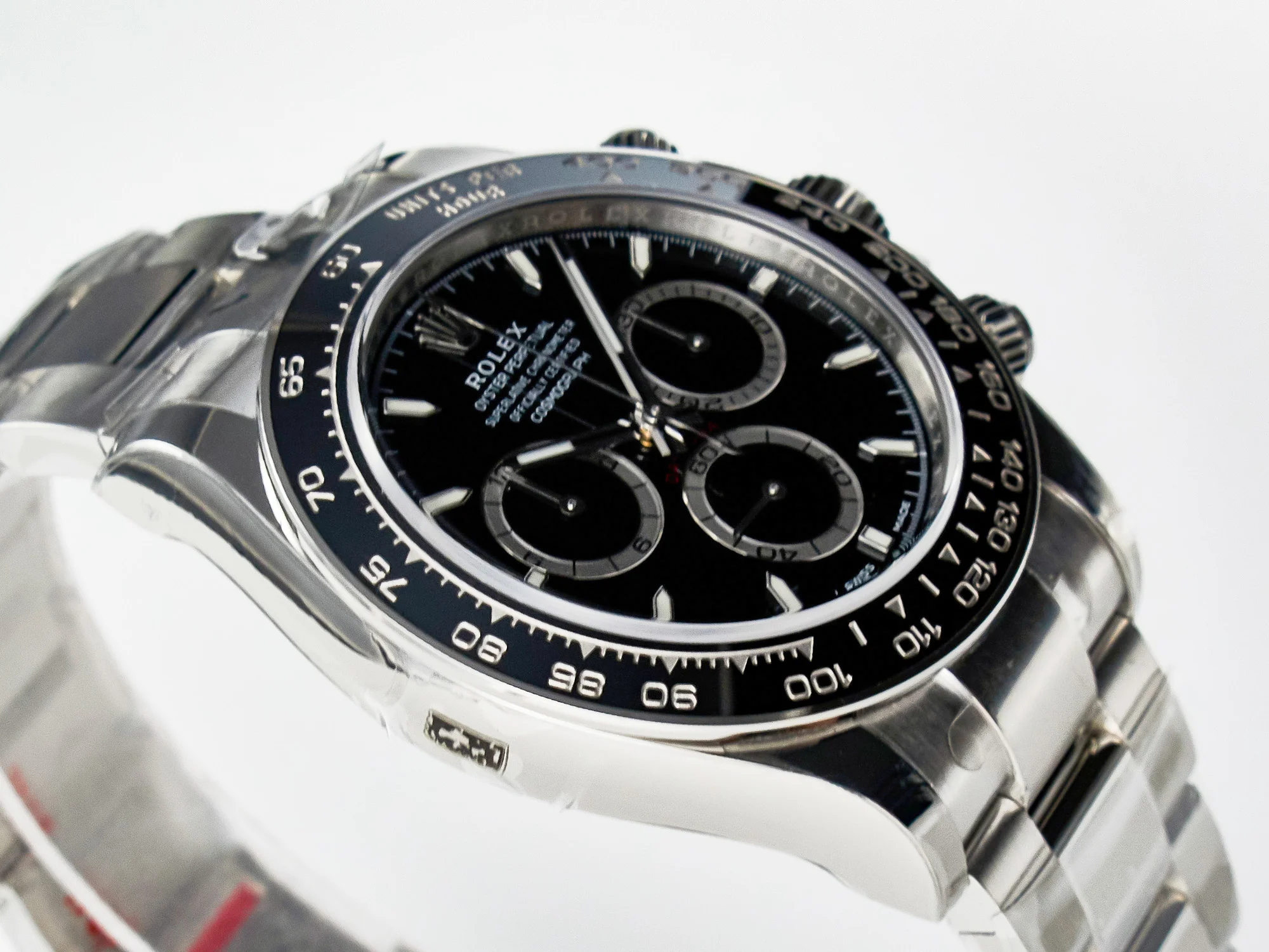 Daytona 126500 VSF 1:1 Best Edition 904L Steel Black Dial on SS Bracelet DD4131
