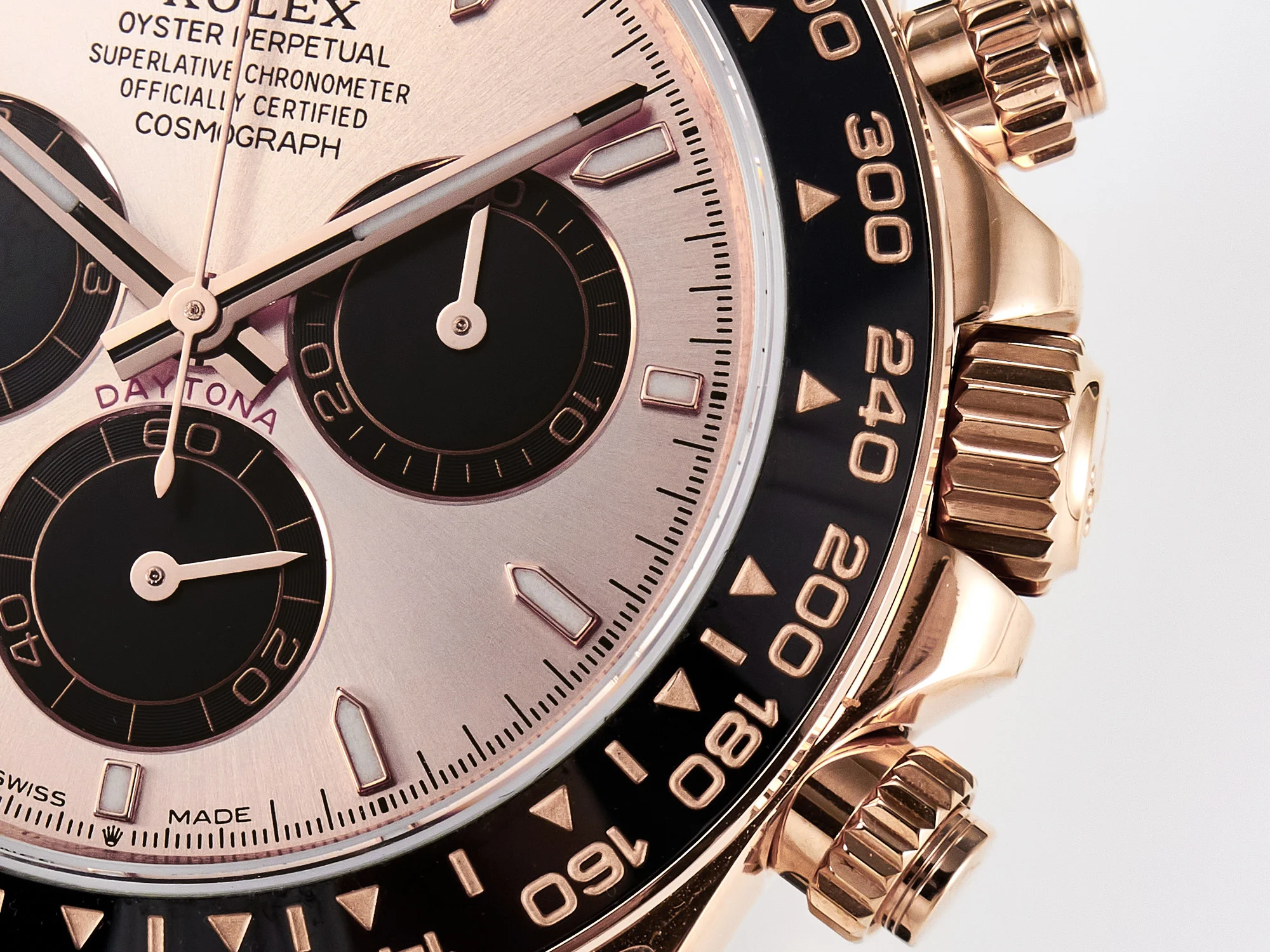 Daytona 126515 QF 1:1 Best Edition RG/Black Dial on Oysterflex Strap SH4131 V6(Gain Weight)