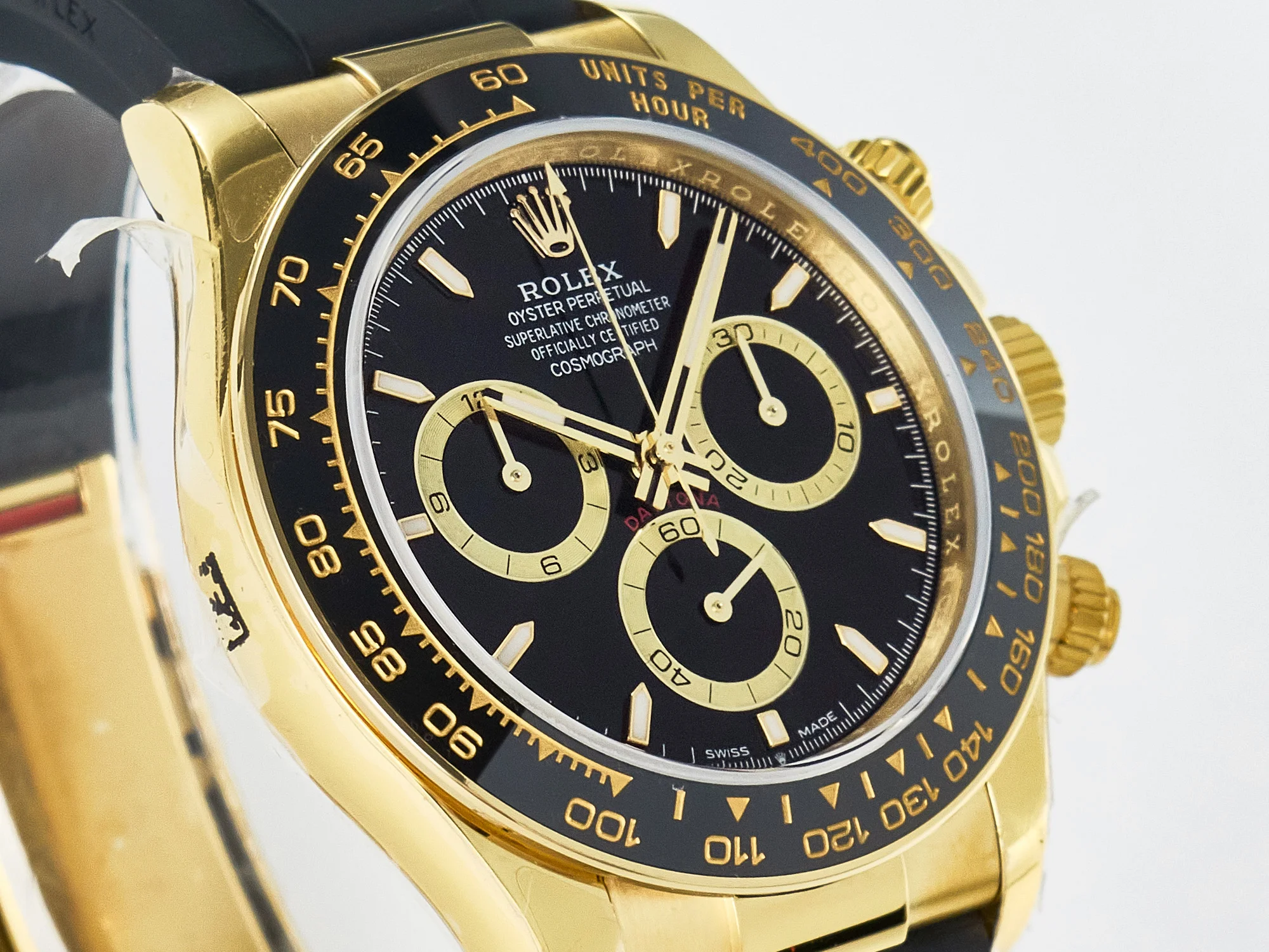 Daytona 126518 QF 1:1 Best Edition Black Dial on Oysterflex Strap SH4131 V6(Gain Weight)