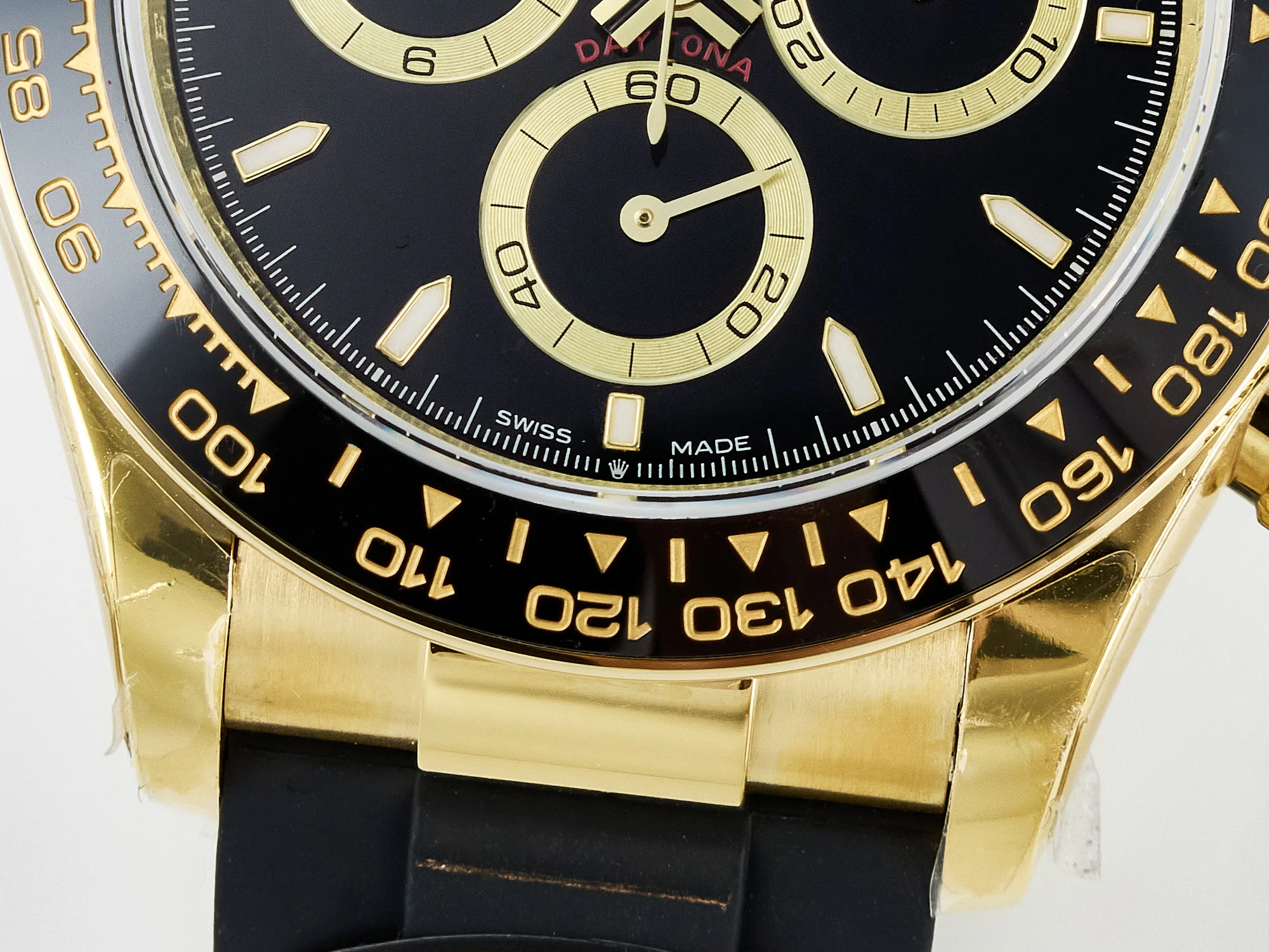 Daytona 126518 QF 1:1 Best Edition Black Dial on Oysterflex Strap SH4131 V6(Gain Weight)