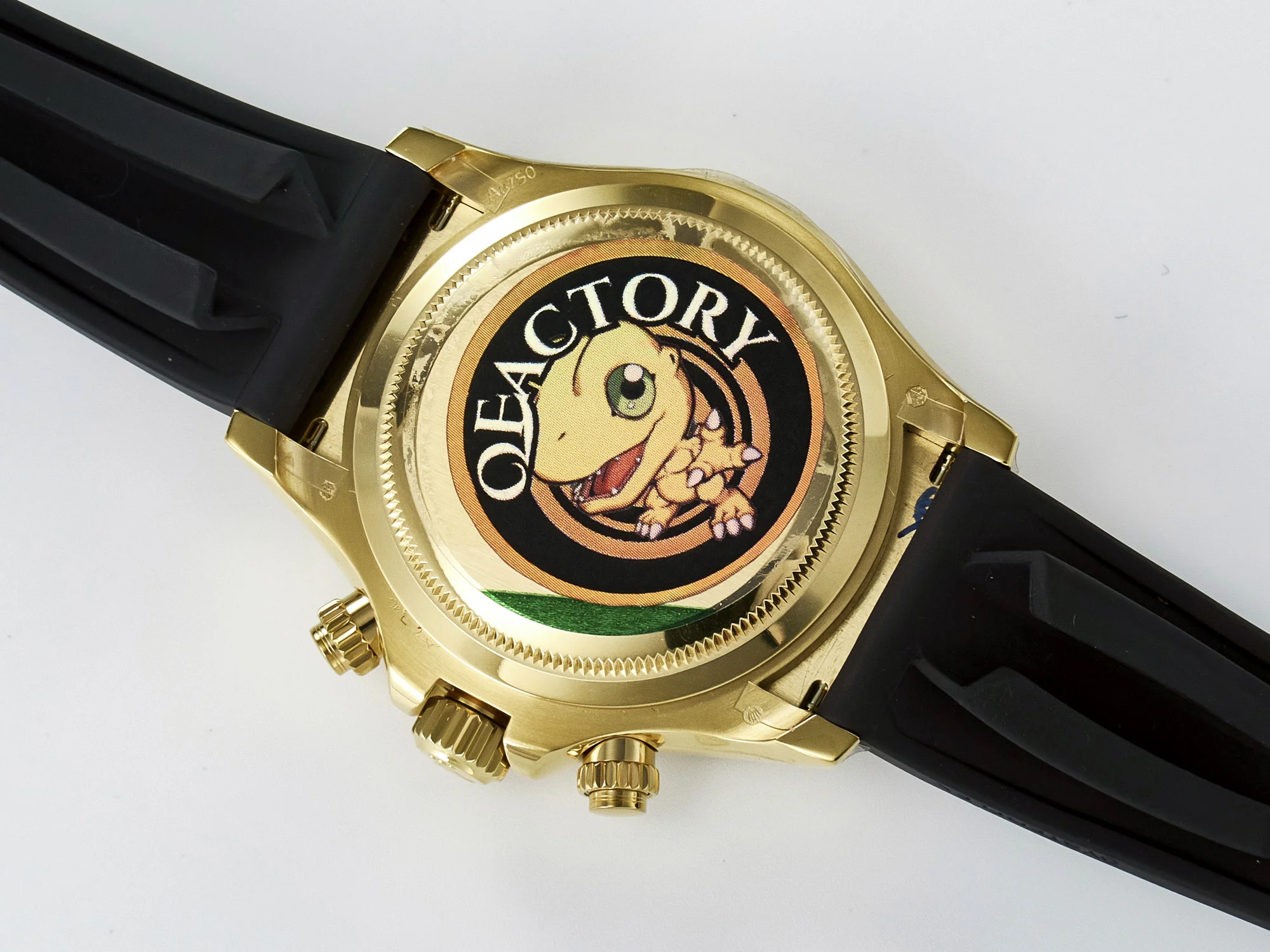 Daytona 126518 QF 1:1 Best Edition Black/YG Diamonds Dial on Oysterflex Strap SH4131 V6(Gain Weight)