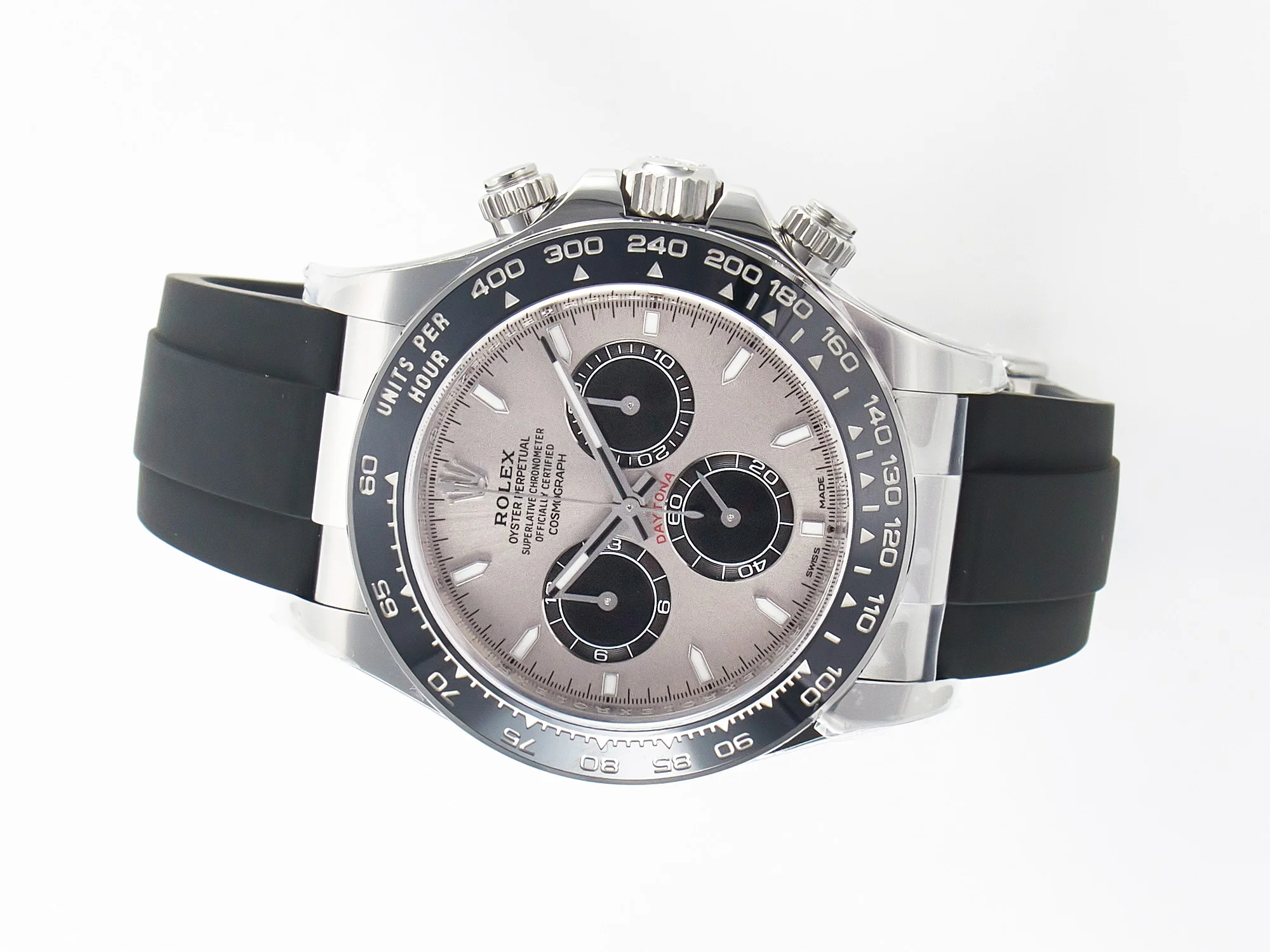 Daytona 126519 Clean 1:1 Best Edition Grey Dial on Oysterflex Rubber Strap SH4131