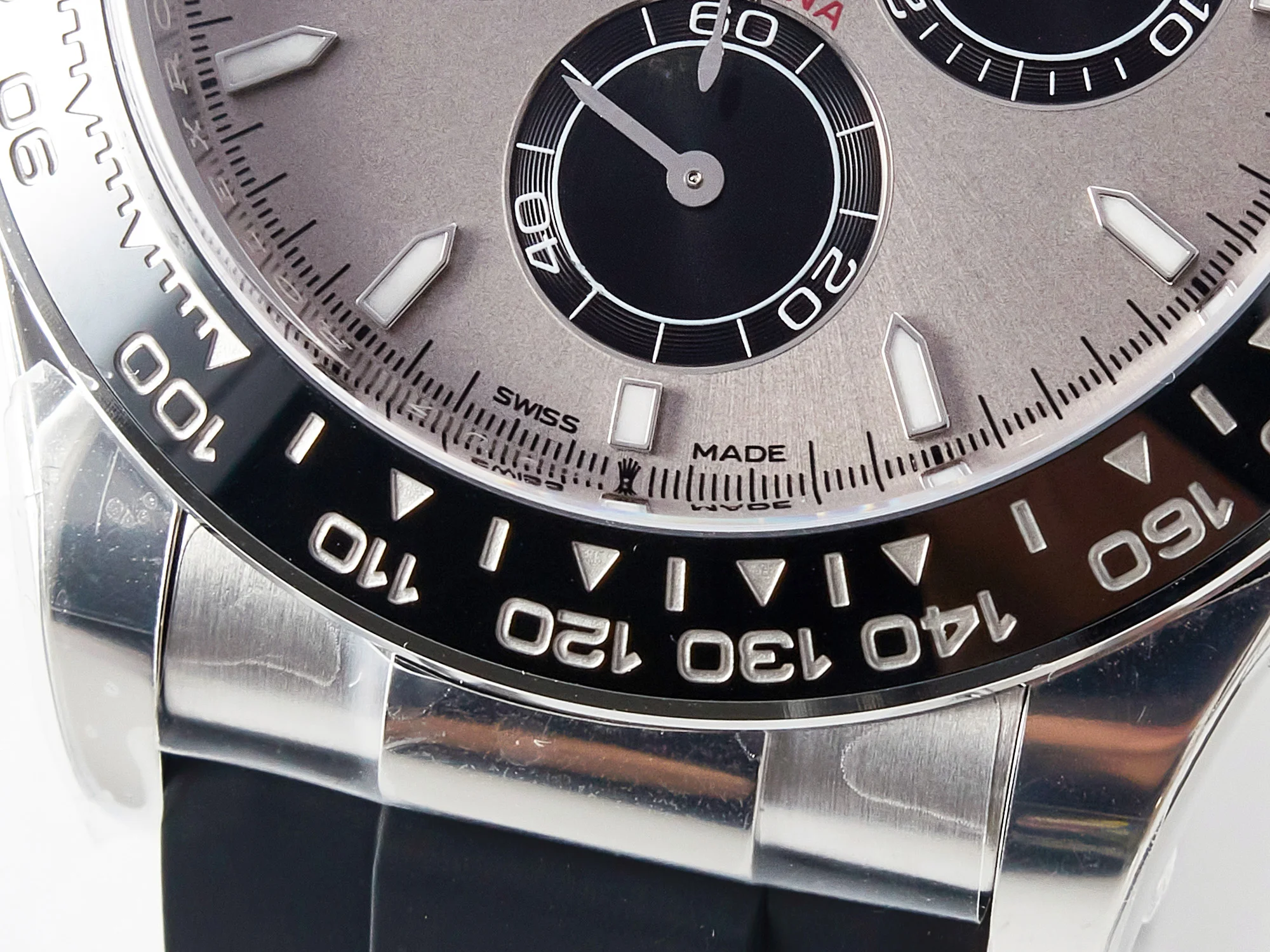 Daytona 126519 Clean 1:1 Best Edition Grey Dial on Oysterflex Rubber Strap SH4131