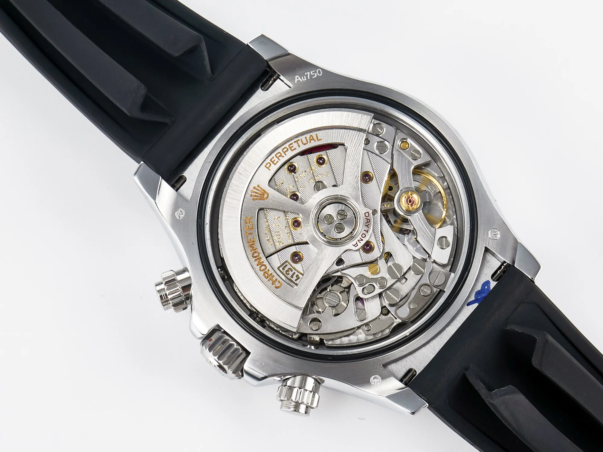 Daytona 126519 QF 1:1 Best Edition Black/Silver Diamonds Dial on Oysterflex Strap SH4131 V6(Gain Weight)