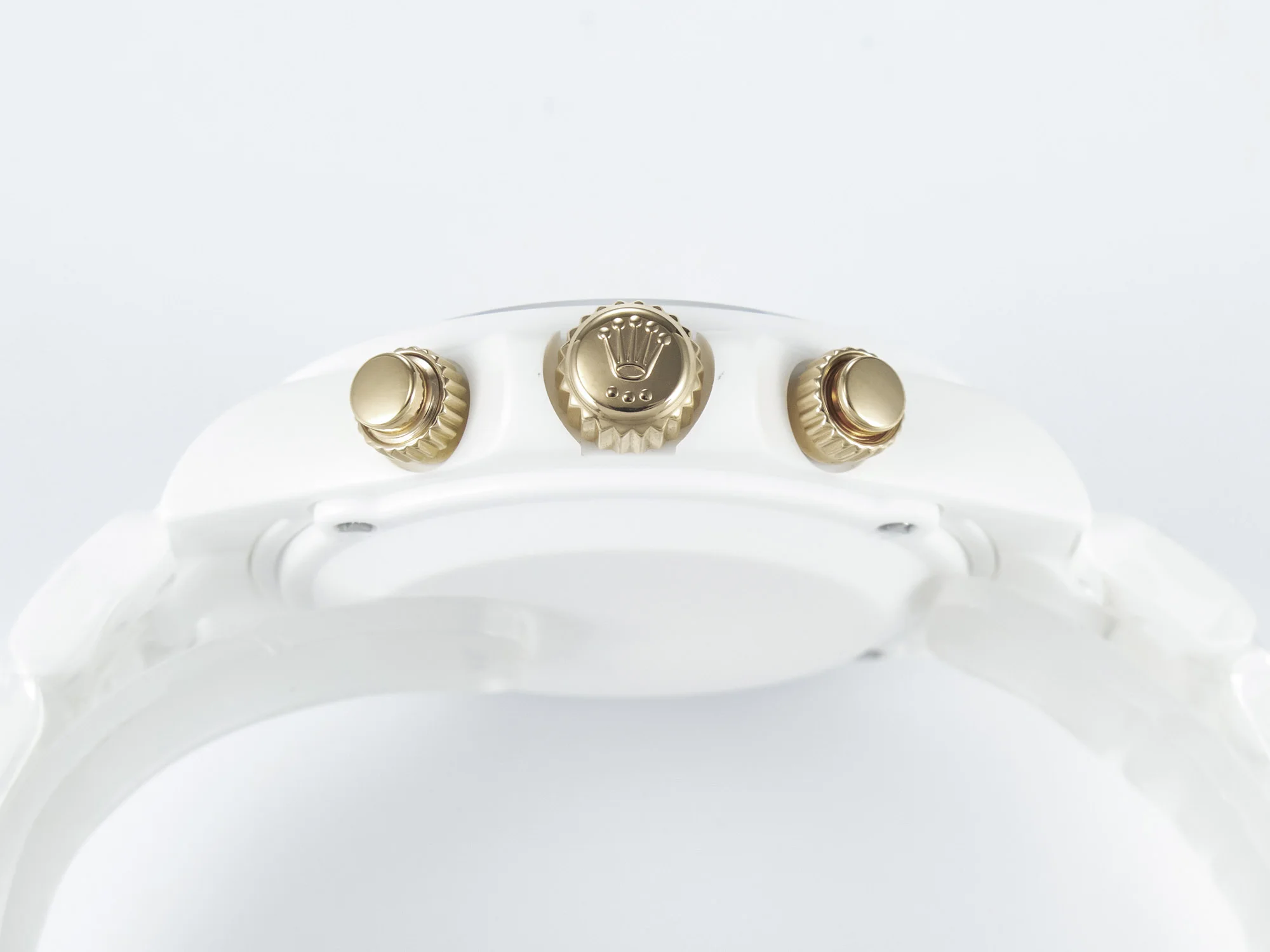 Daytona AET White Ceramic Case and Bracelet Green Dial N6F Best Edition SA4130