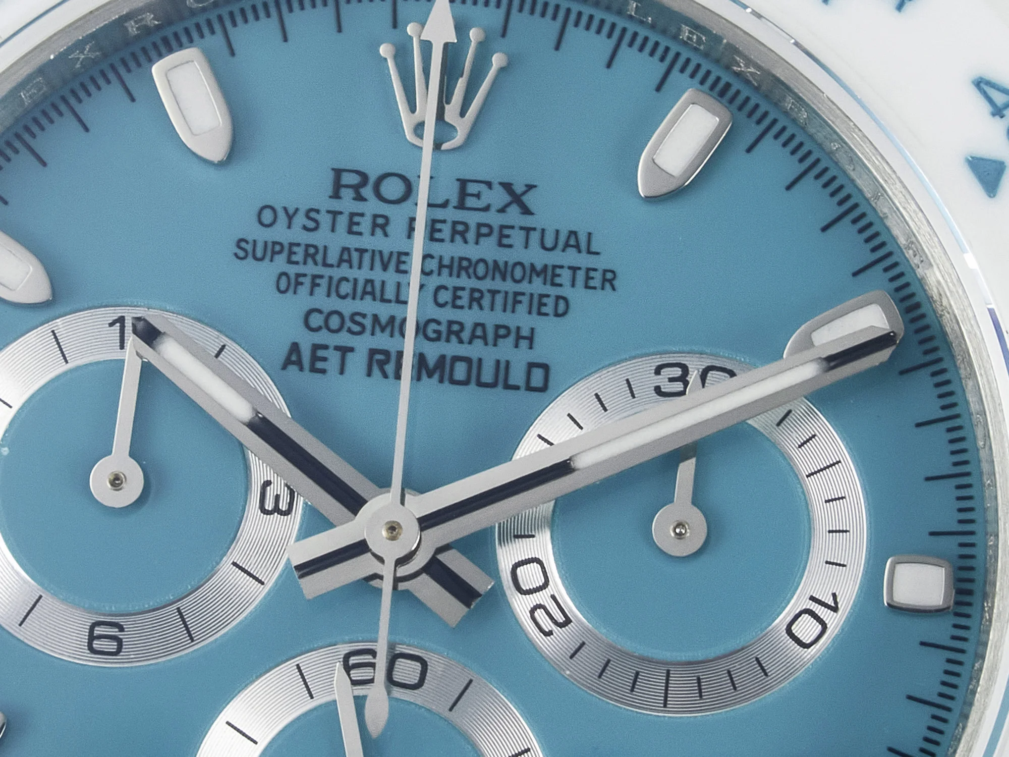 Daytona AET White Ceramic Case and Bracelet Tiffany Blue Dial N6F Best Edition SA4130