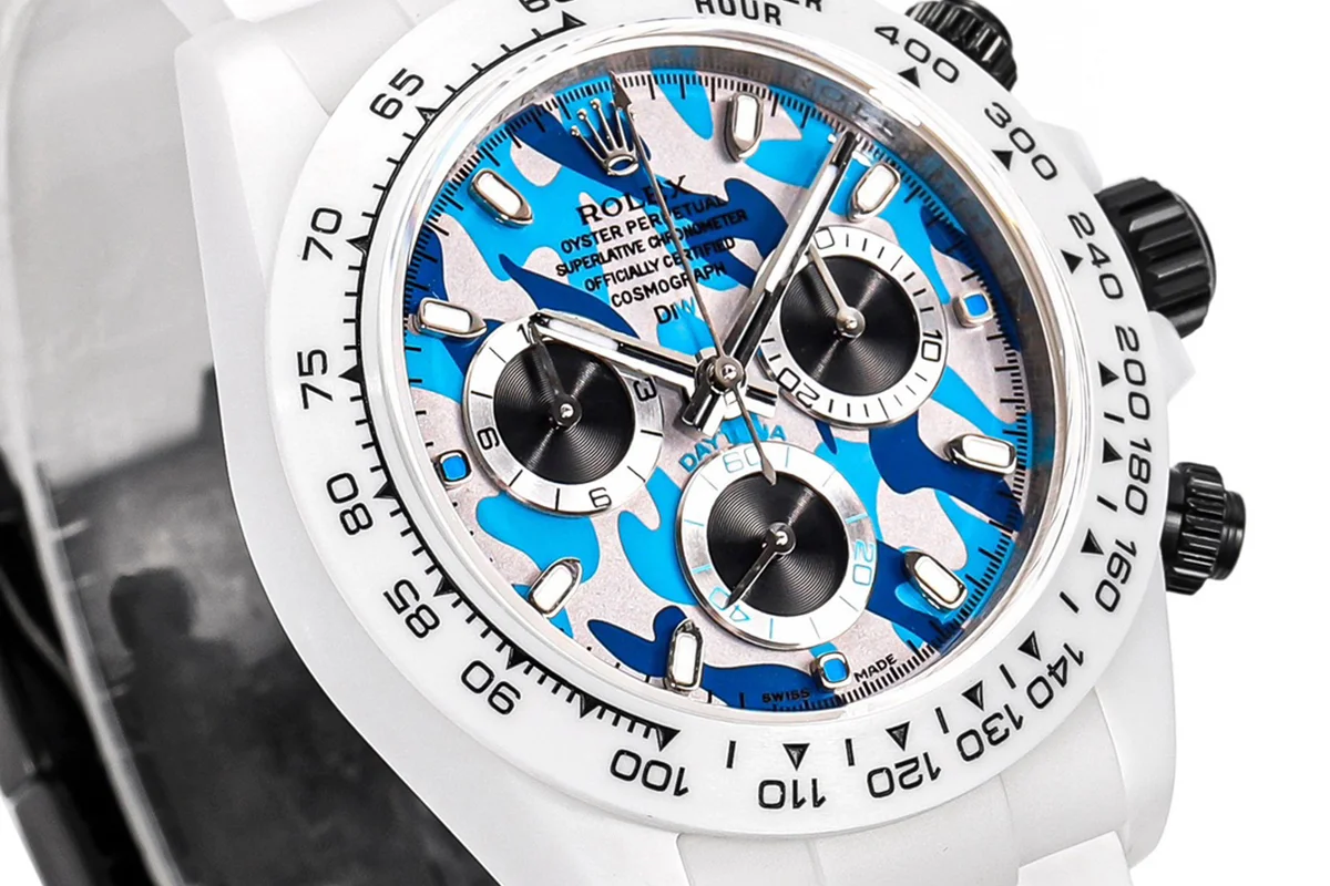 Daytona DIW Military Blue Dial in Ceramic