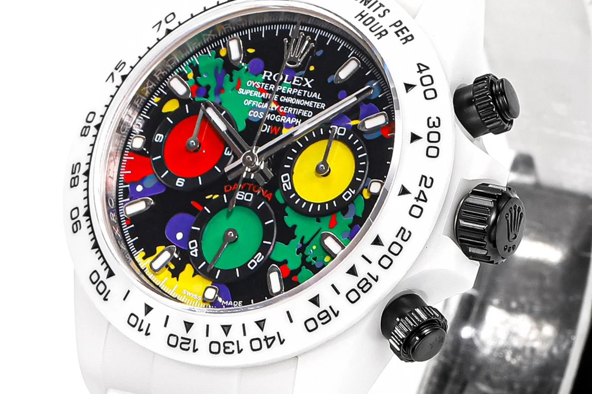 Daytona DIW Motley Dial in Ceramic