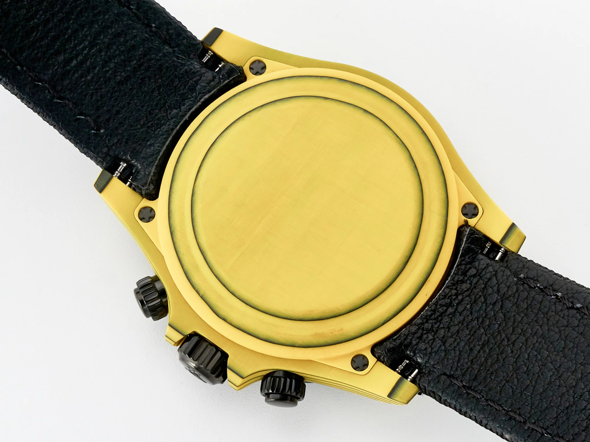 Daytona DIW Yellow Carbon N6F 1:1 Best Edition Yellow/Black Dial on Black Nylon Strap SA4130 V2