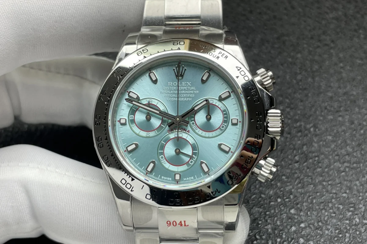 Daytona Ice Blue Dial in White Gold