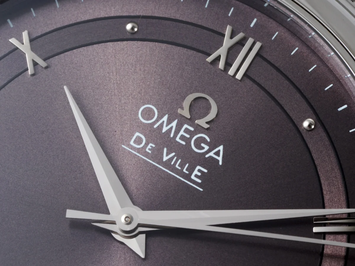 De Ville Co-Axial Chronometer 36.8mm Grey Dial in Steel on Bracelet