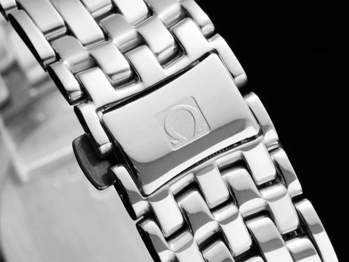 De Ville Co-Axial Chronometer 36.8mm Silver Dial in Steel on Bracelet