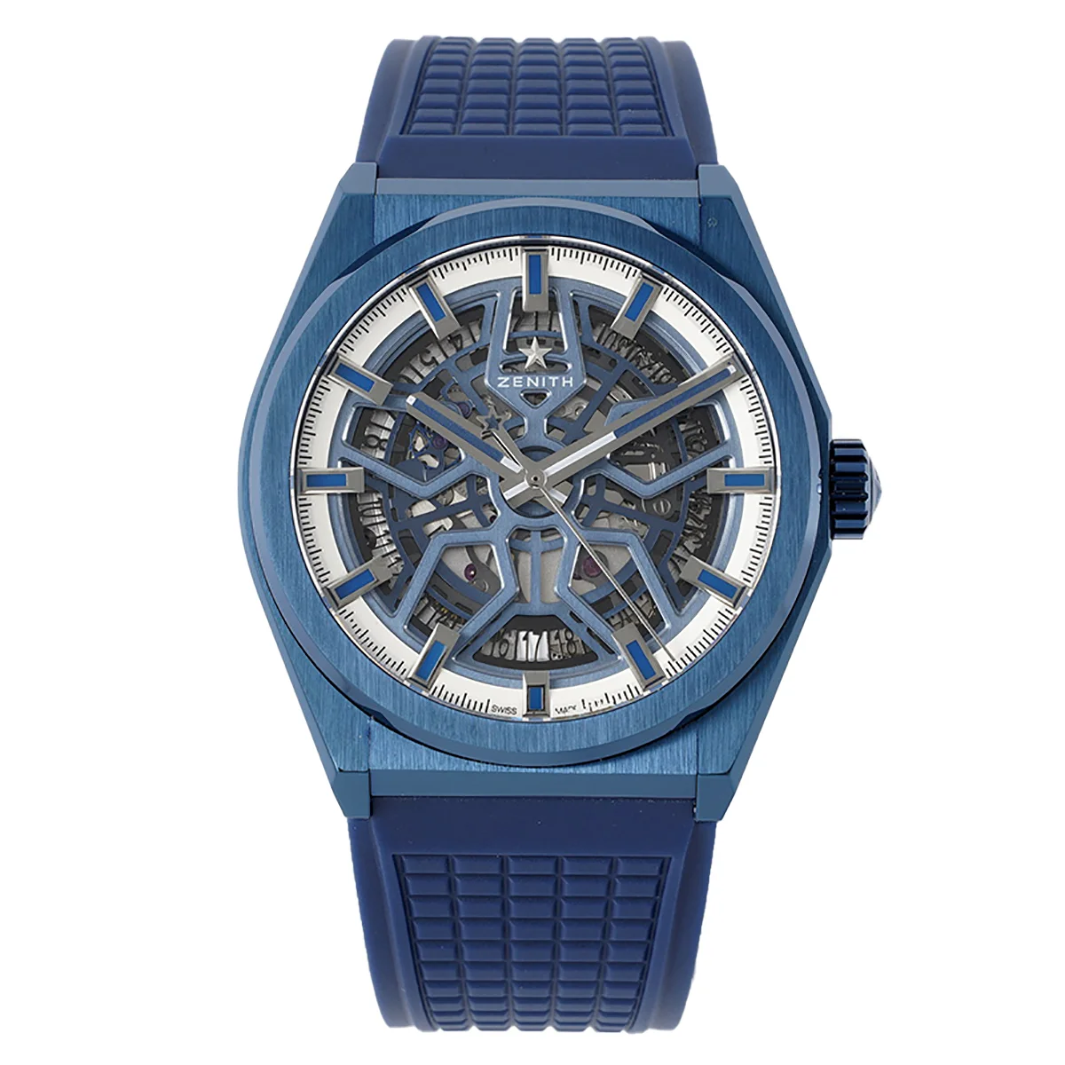 Defy Classic Blue/white in Blue PVD