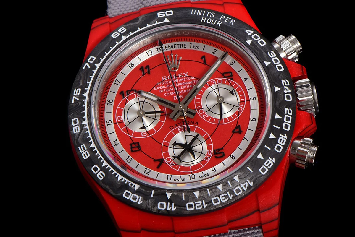 DIW Daytona Avia Red Quartz Fiber