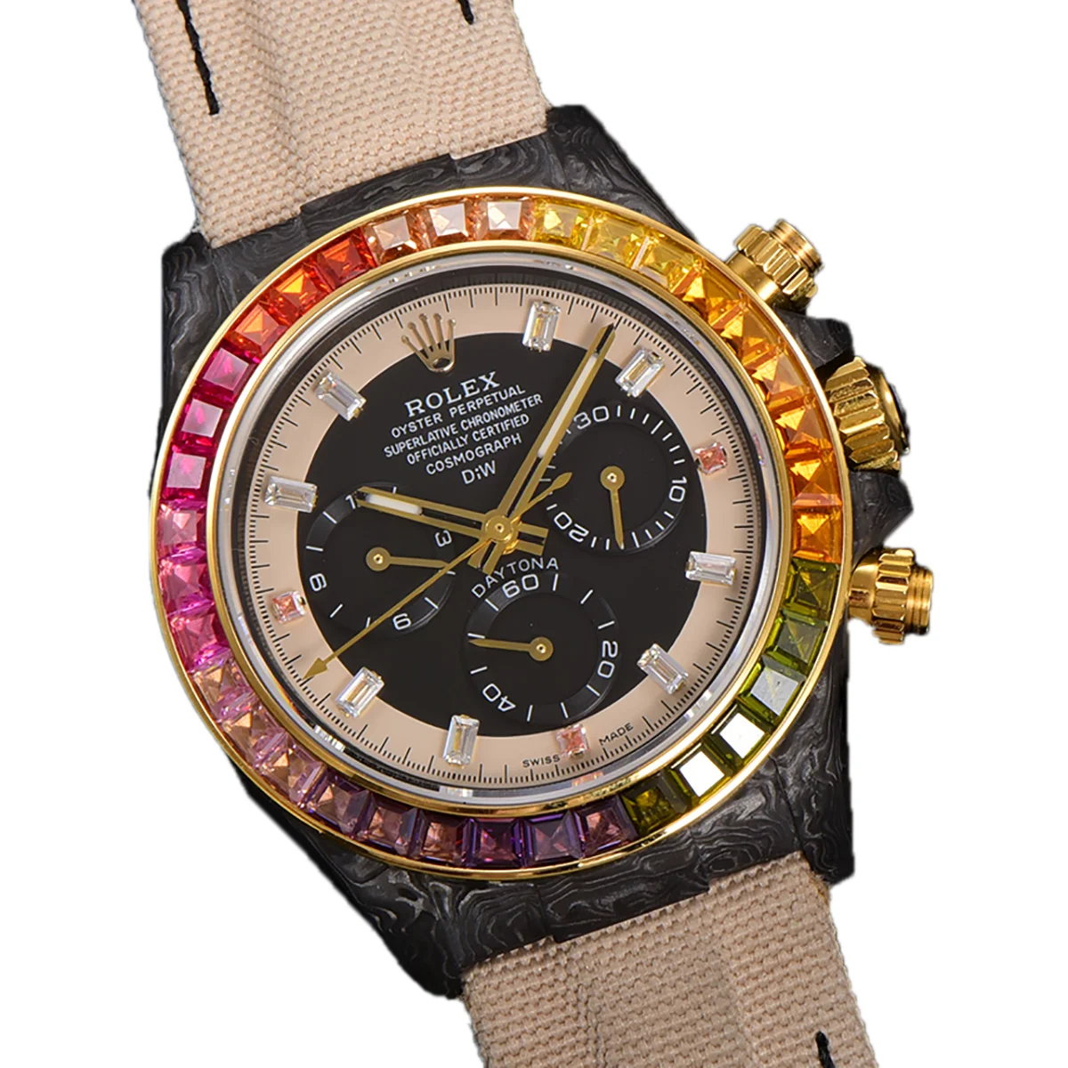 DIW Daytona Rainbow Sunray Carbon