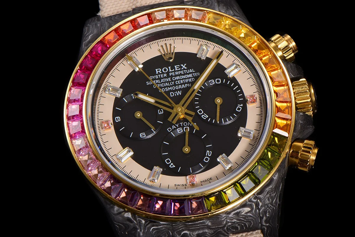 DIW Daytona Rainbow Sunray Carbon