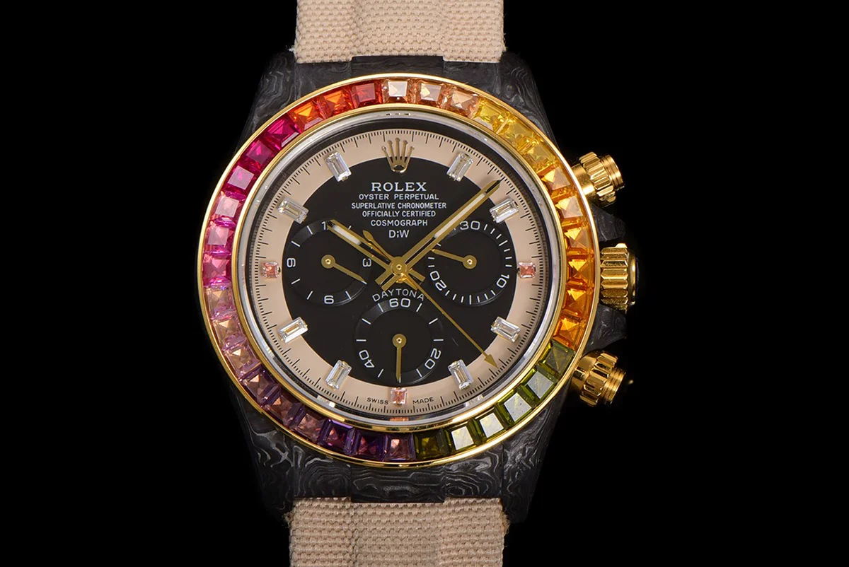 DIW Daytona Rainbow Sunray Carbon