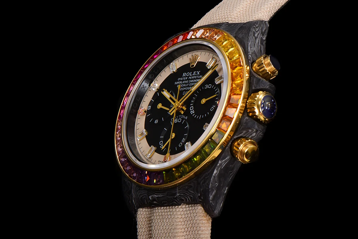 DIW Daytona Rainbow Sunray Carbon