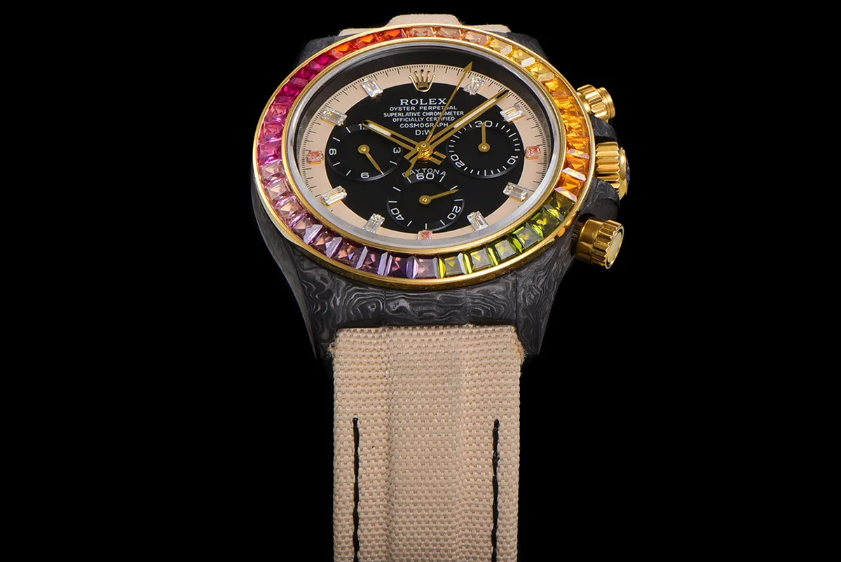 DIW Daytona Rainbow Sunray Carbon