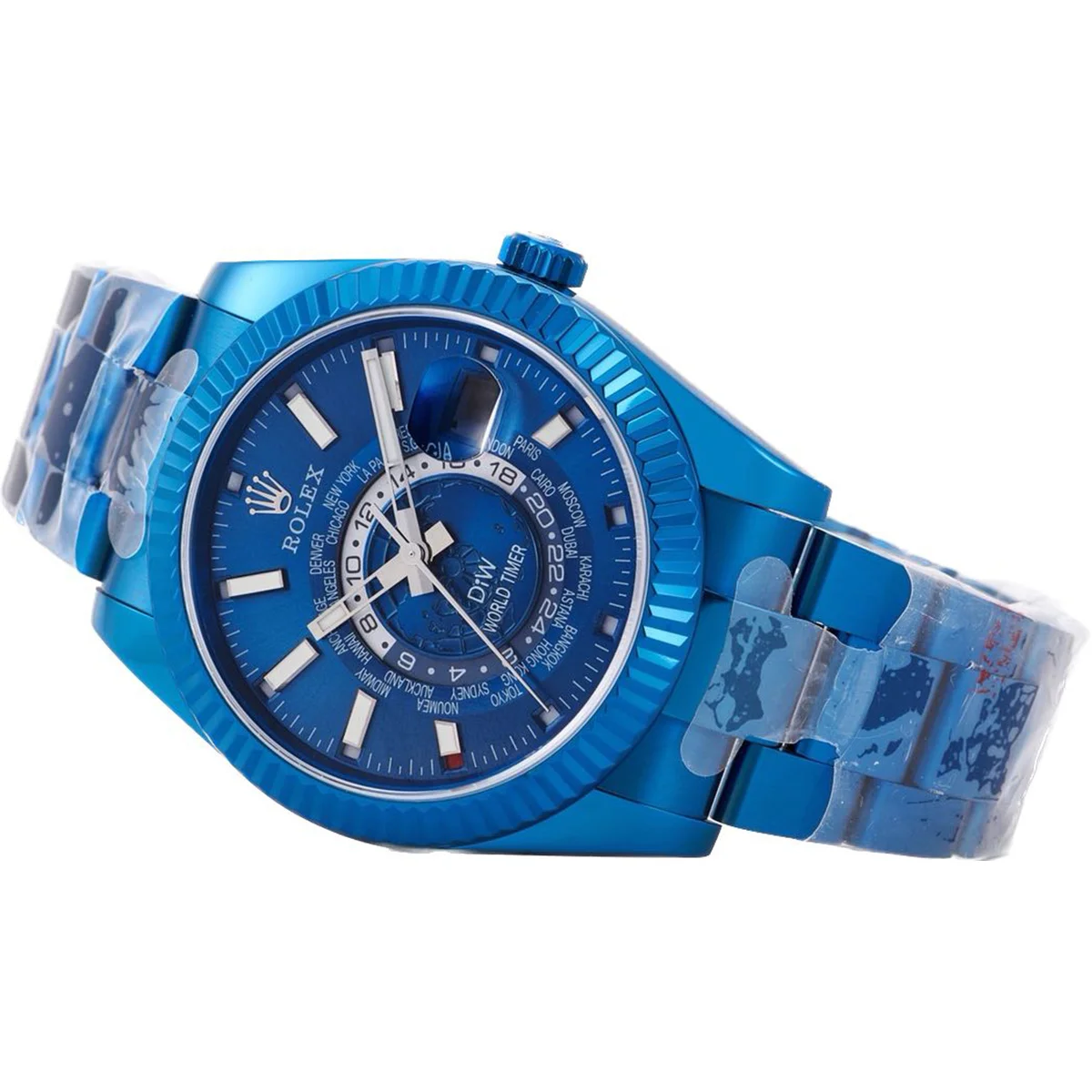 DIW Sky Dweller Blue DLC Worldtimer