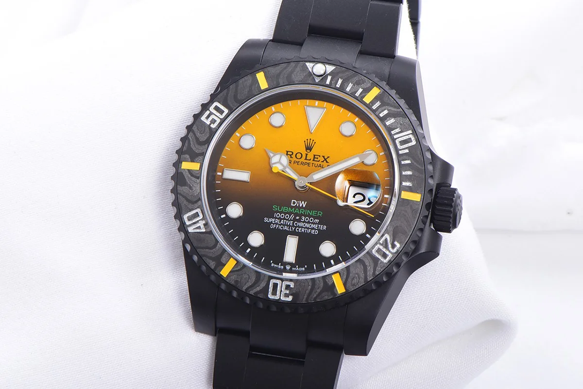 DIW Submariner Black/Yellow Dial