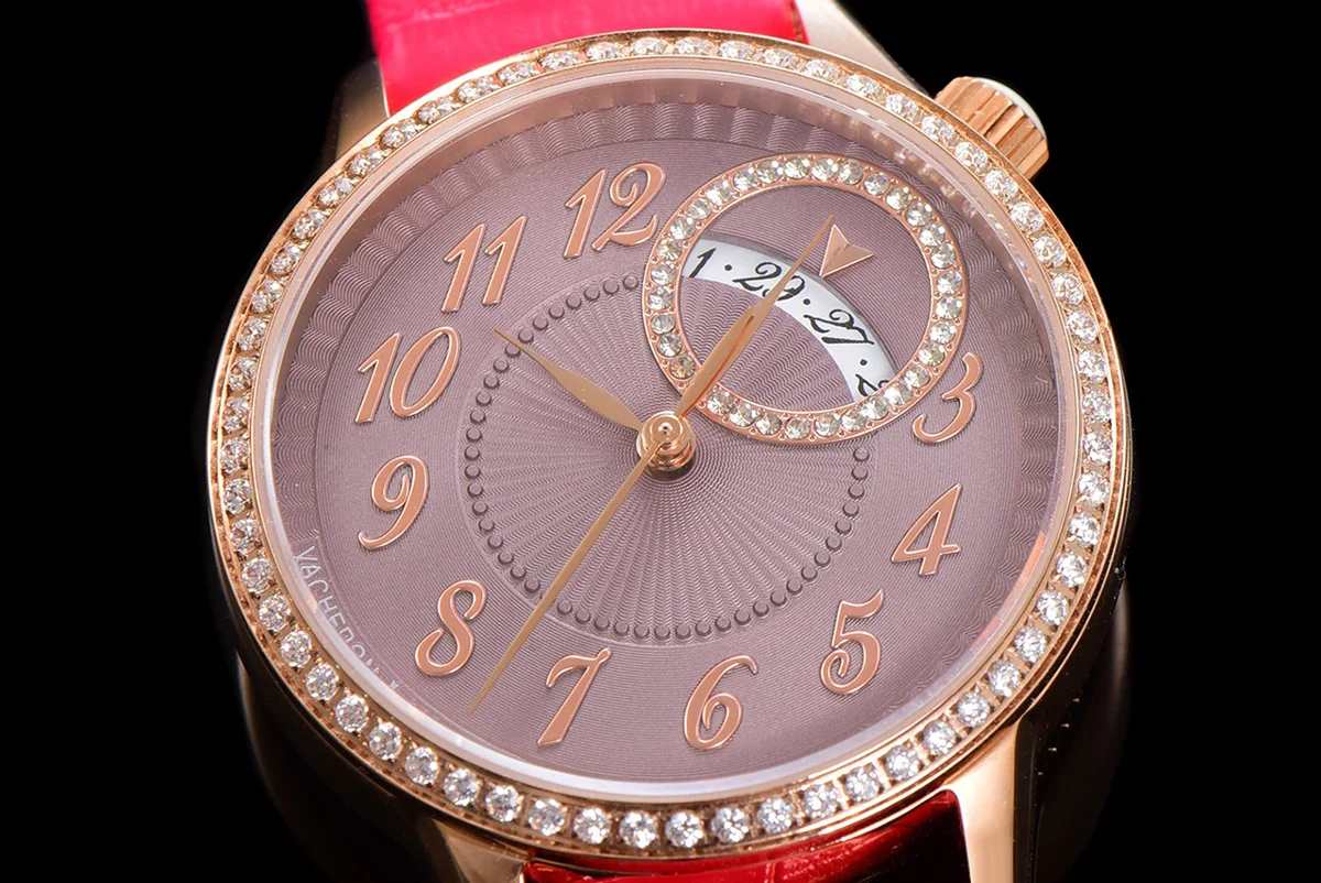 Egerie Muse Brown Dial in Pink Gold
