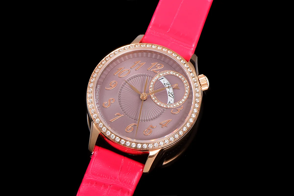 Egerie Muse Brown Dial in Pink Gold