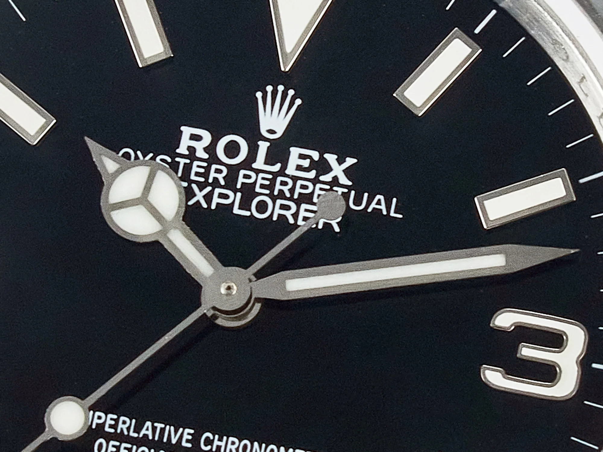 Explorer 36 904L Steel KRF 1:1 Best Edition Black Dial on SS Bracelet SW200 V2