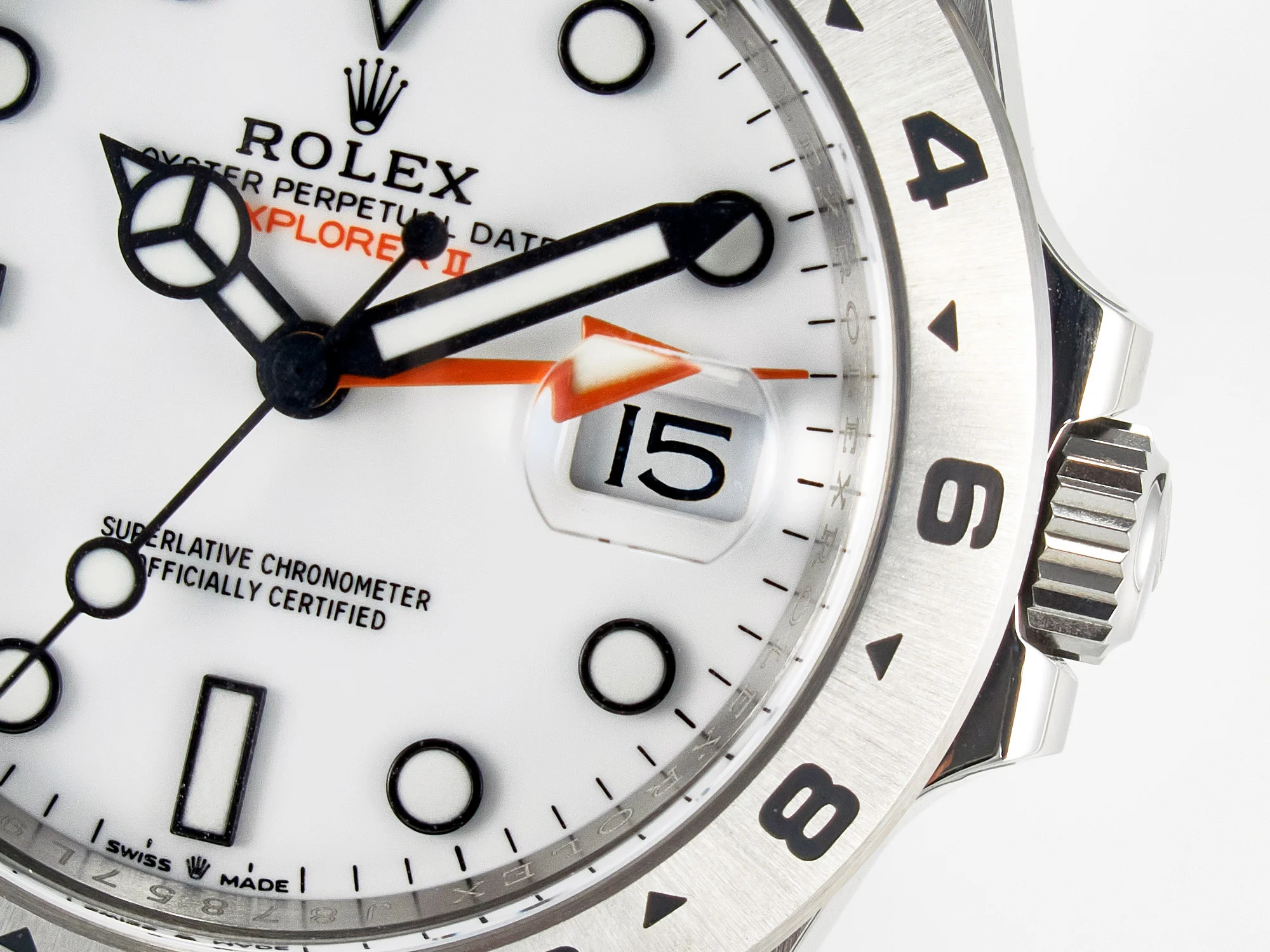 Explorer II 42mm 226570 904L SS Clean 1:1 Best Edition White Dial on Bracelet DD3285 CHS
