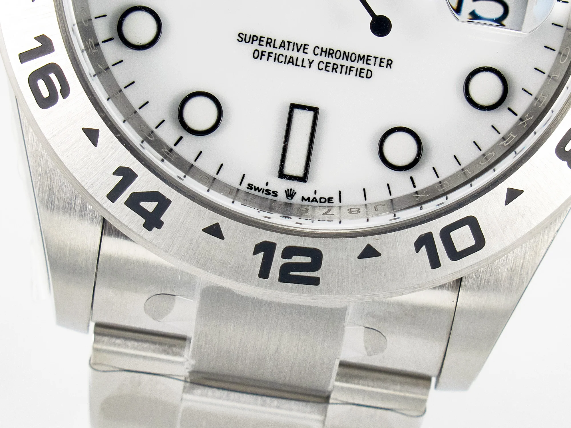 Explorer II 42mm 226570 904L SS Clean 1:1 Best Edition White Dial on Bracelet DD3285 CHS