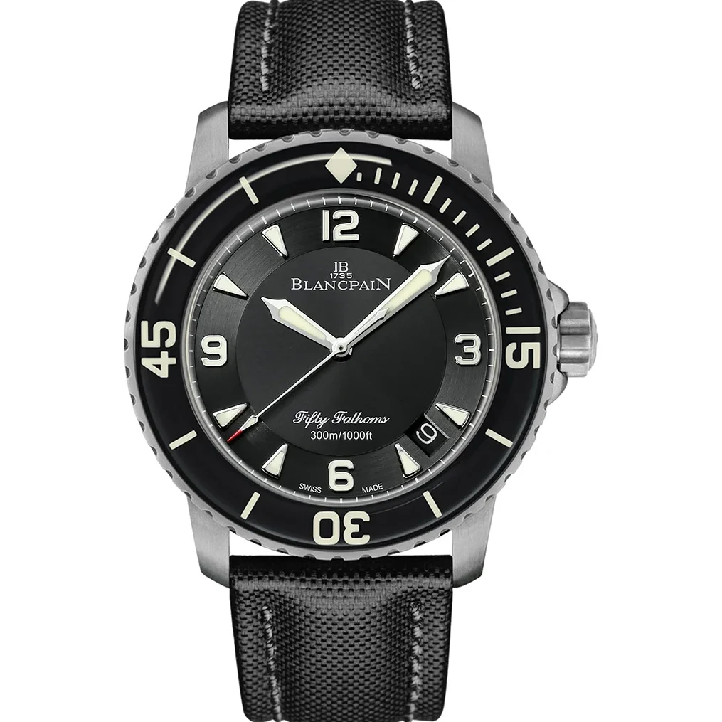 Fifty Fathoms Automatique Black Dial Ref. 5015 1130 52A