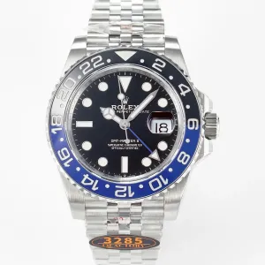 GMT-Master II 126710 BLNR Blue/Black Ceramic QF 1:1 Best Edition on Jubilee Bracelet VR3285 CHS