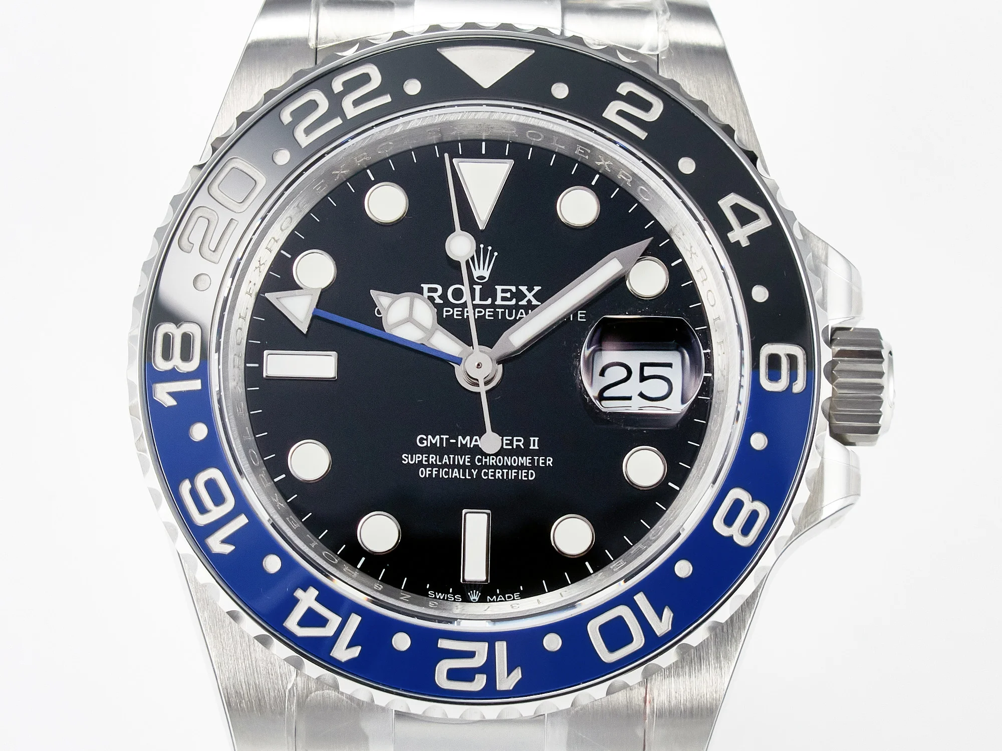 GMT-Master II 126710 BLNR Blue/Black Ceramic QF 1:1 Best Edition on Oyster Bracelet VR3285 CHS