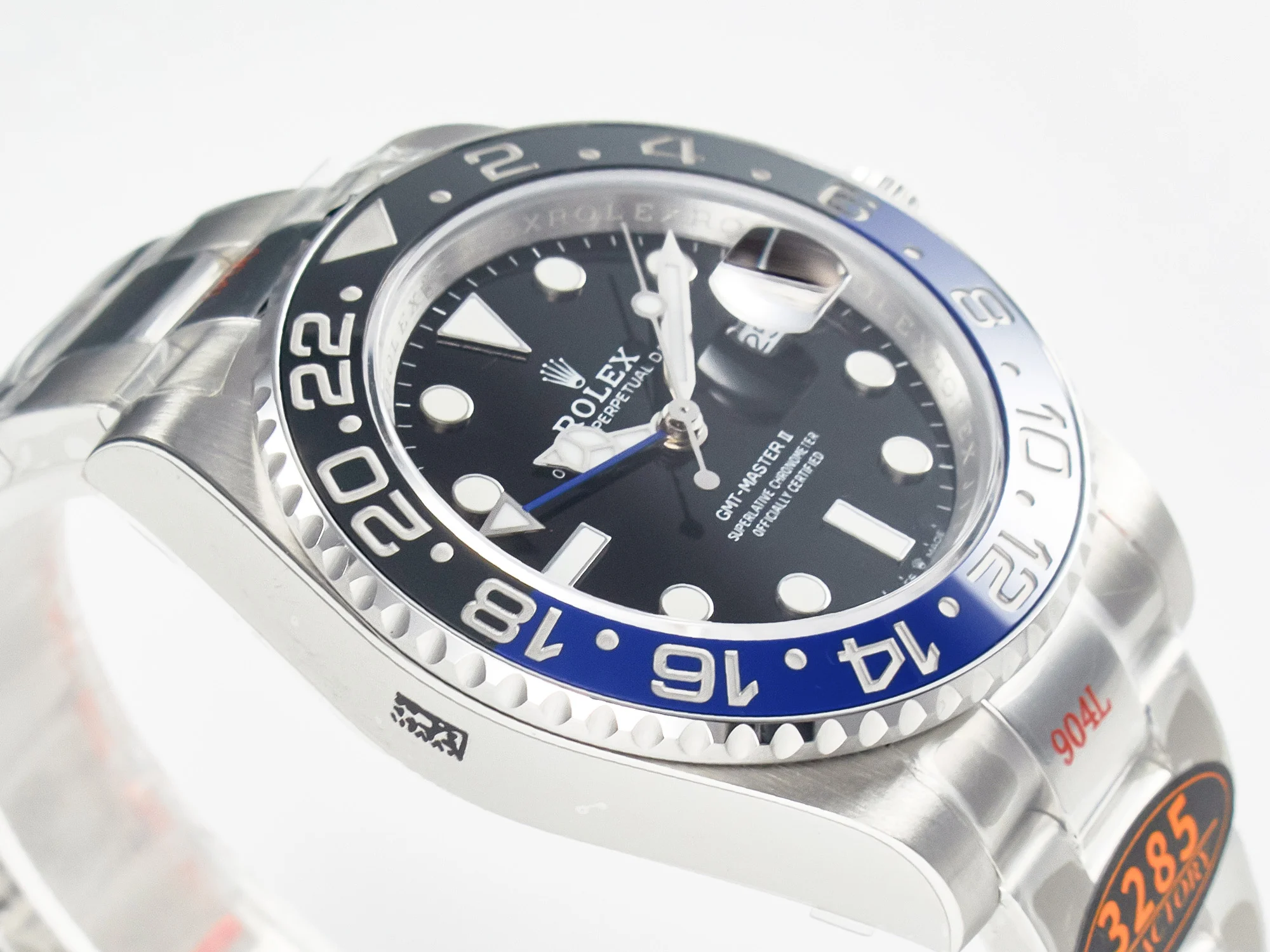 GMT-Master II 126710 BLNR Blue/Black Ceramic QF 1:1 Best Edition on Oyster Bracelet VR3285 CHS