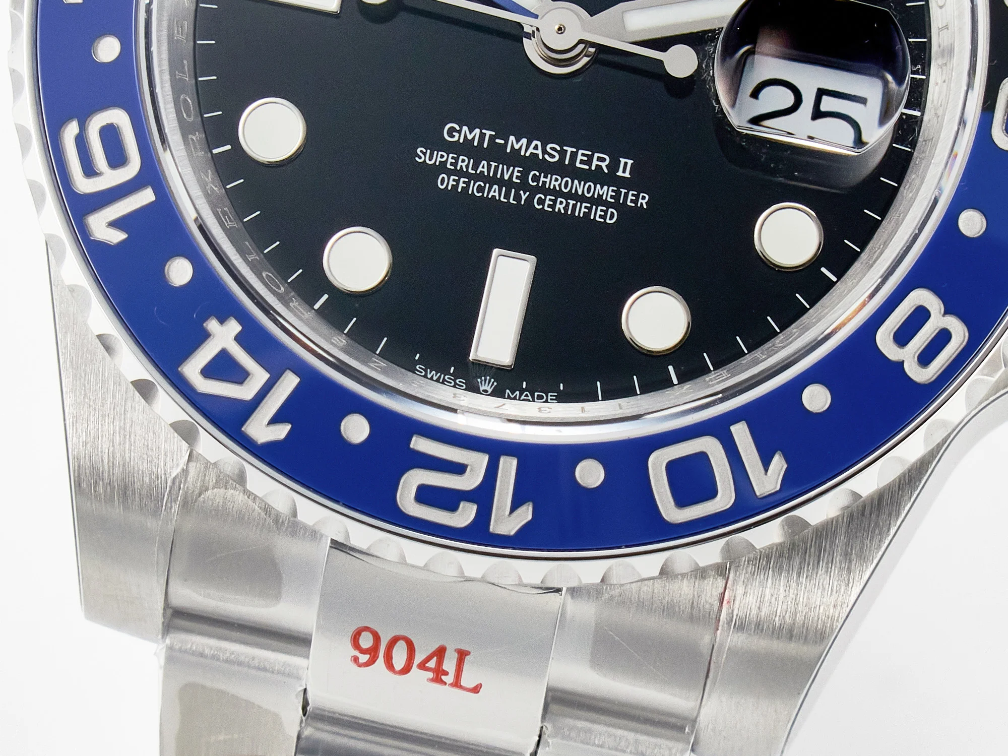GMT-Master II 126710 BLNR Blue/Black Ceramic QF 1:1 Best Edition on Oyster Bracelet VR3285 CHS
