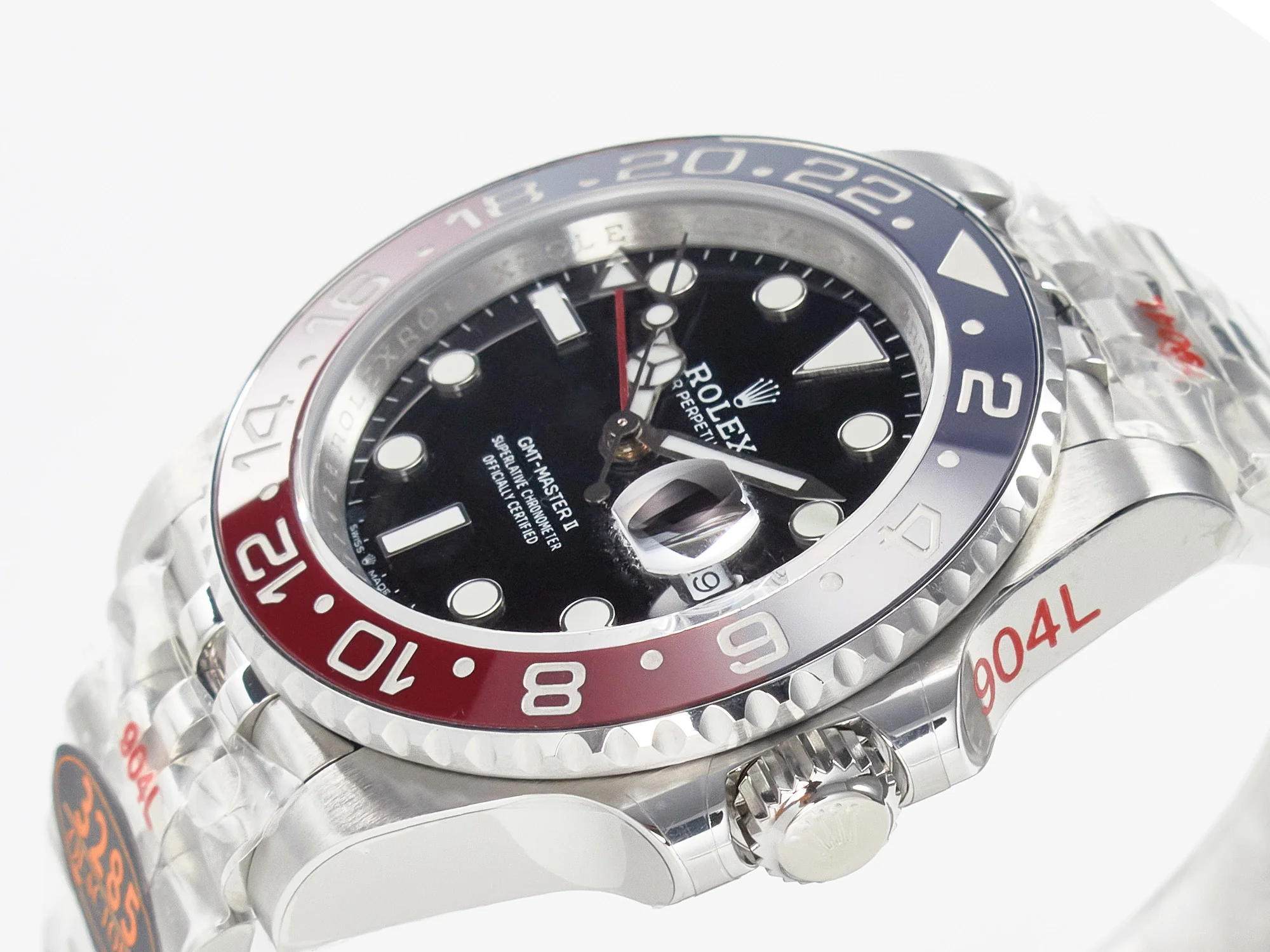 GMT-Master II 126710 BLRO Blue/Red Ceramic QF 1:1 Best Edition on Jubilee Bracelet VR3285 CHS