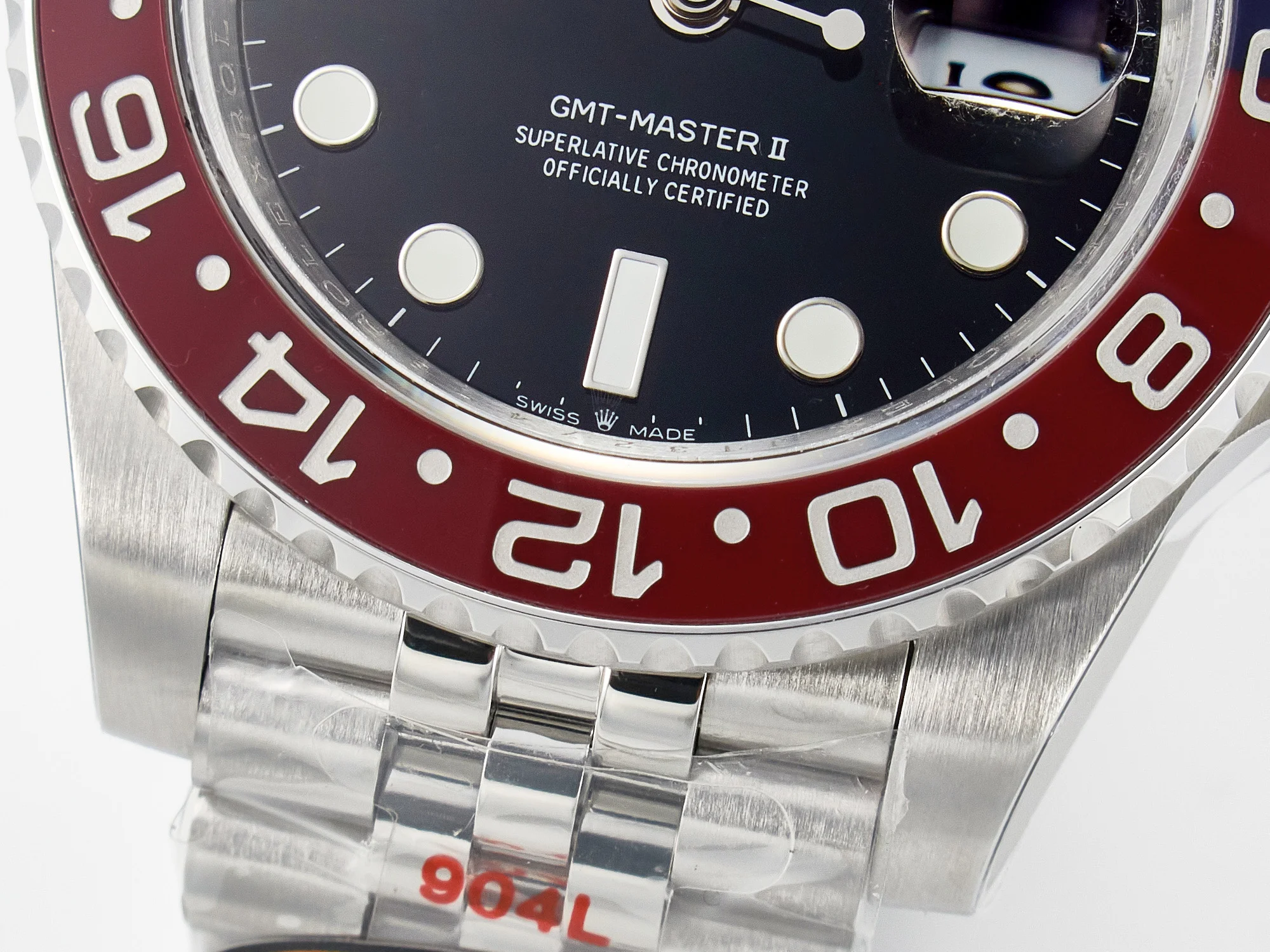 GMT-Master II 126710 BLRO Blue/Red Ceramic QF 1:1 Best Edition on Jubilee Bracelet VR3285 CHS