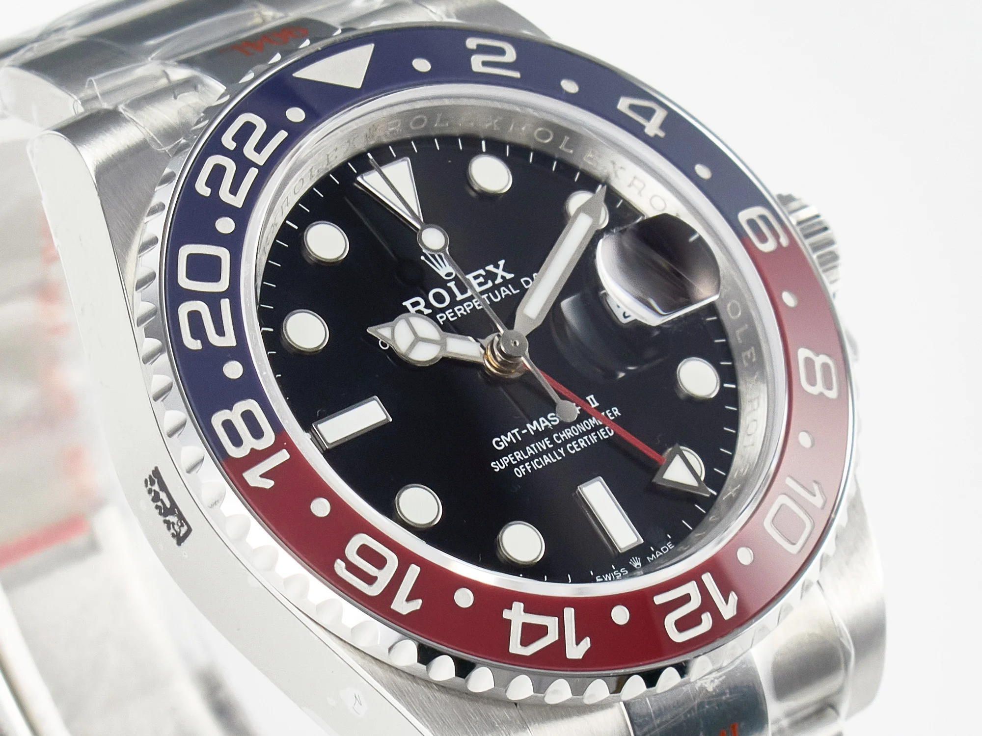 GMT-Master II 126710 BLRO Blue/Red Ceramic QF 1:1 Best Edition on Oyster Bracelet VR3285 CHS
