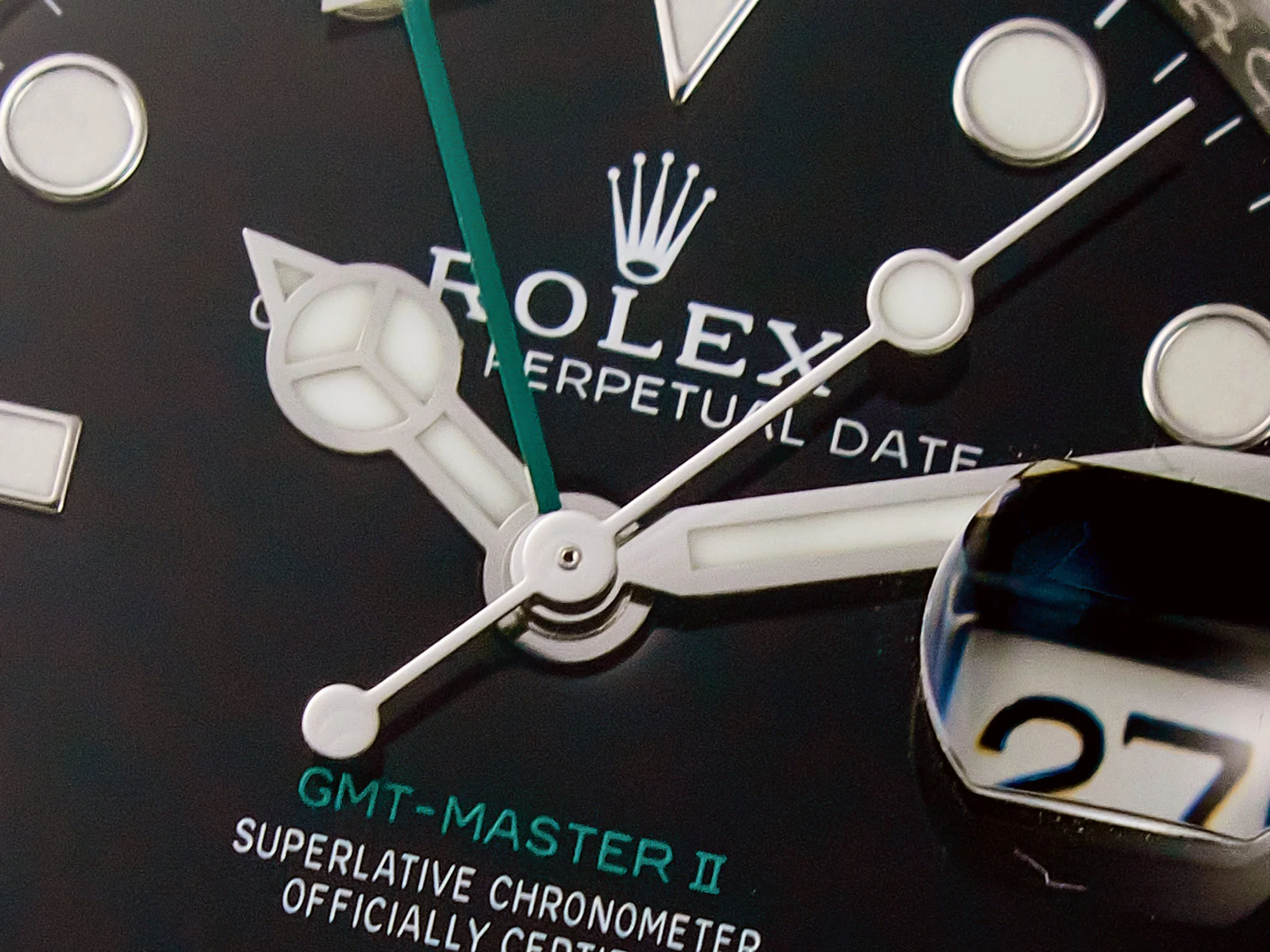 GMT-Master II 126710 GRNR Black/Gray Ceramic 904L Steel ARF 1:1 Best Edition on Oyster Strap SH3285