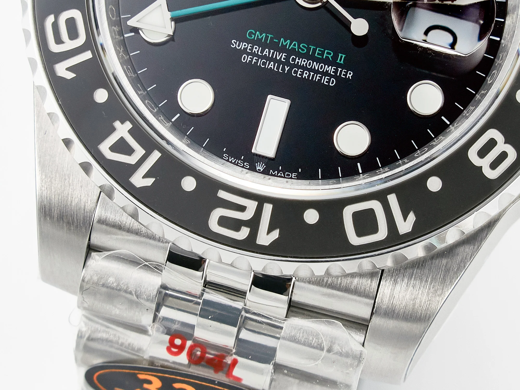 GMT-Master II 126710 GRNR Black/Grey Ceramic QF 1:1 Best Edition on Jubilee Bracelet VR3285 CHS