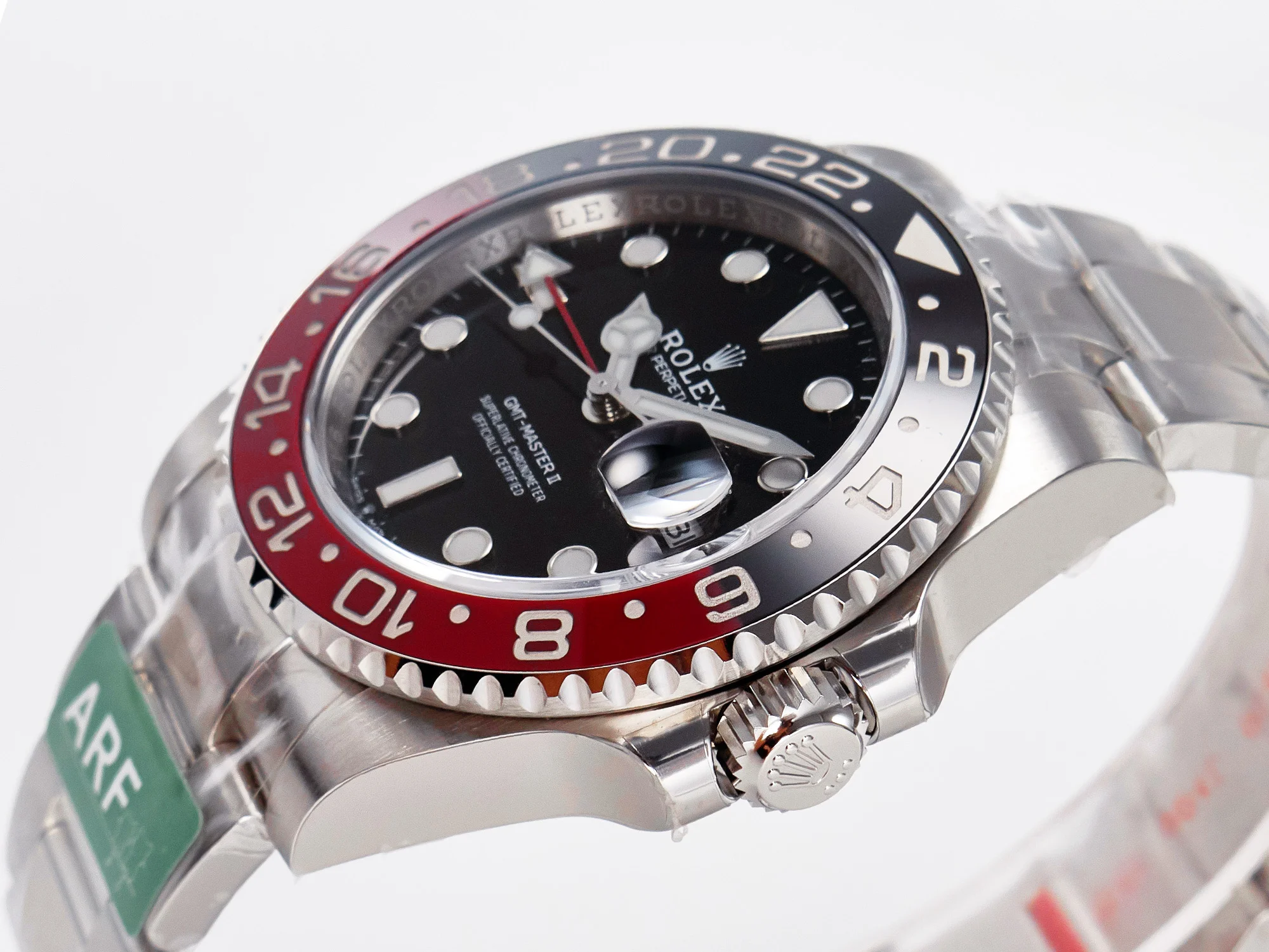 GMT-Master II 126710 LNRO Black/Red Ceramic 904L ARF 1:1 Best Edition on Oyster Bracelet SH3285 CHS V3