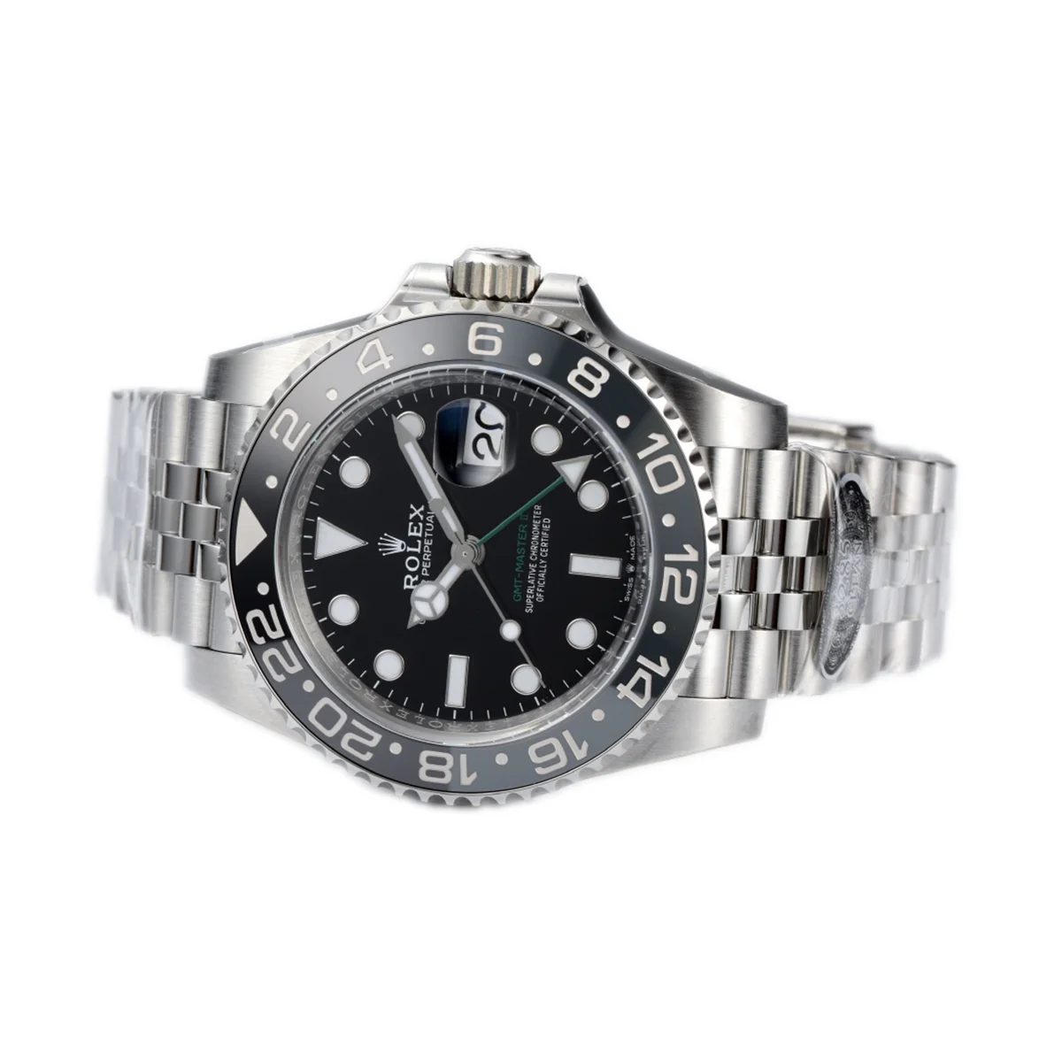 GMT Master II 126710GRNR on Jubilee Bracelet