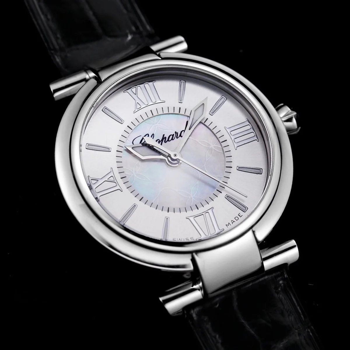 Imperiale White MOP Dial in Steel 29mm
