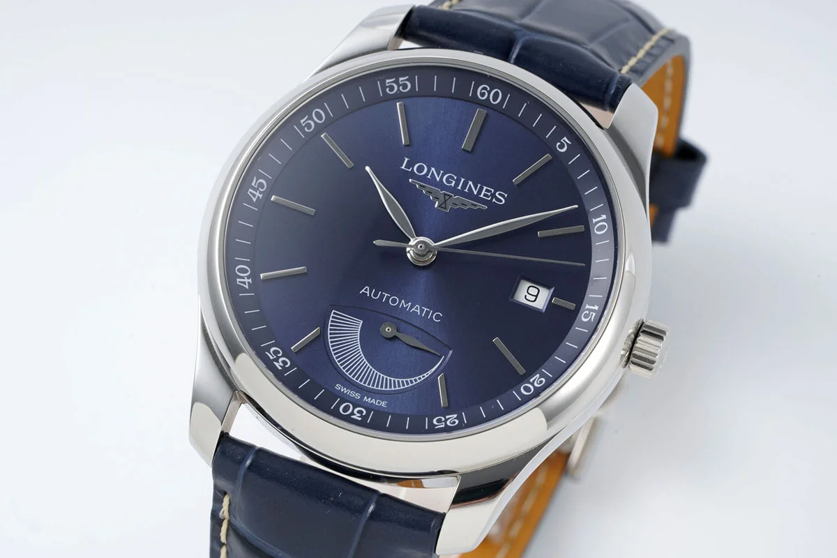 Master Collection Blue Dial in Steel Ref. L2.908.4.92.0