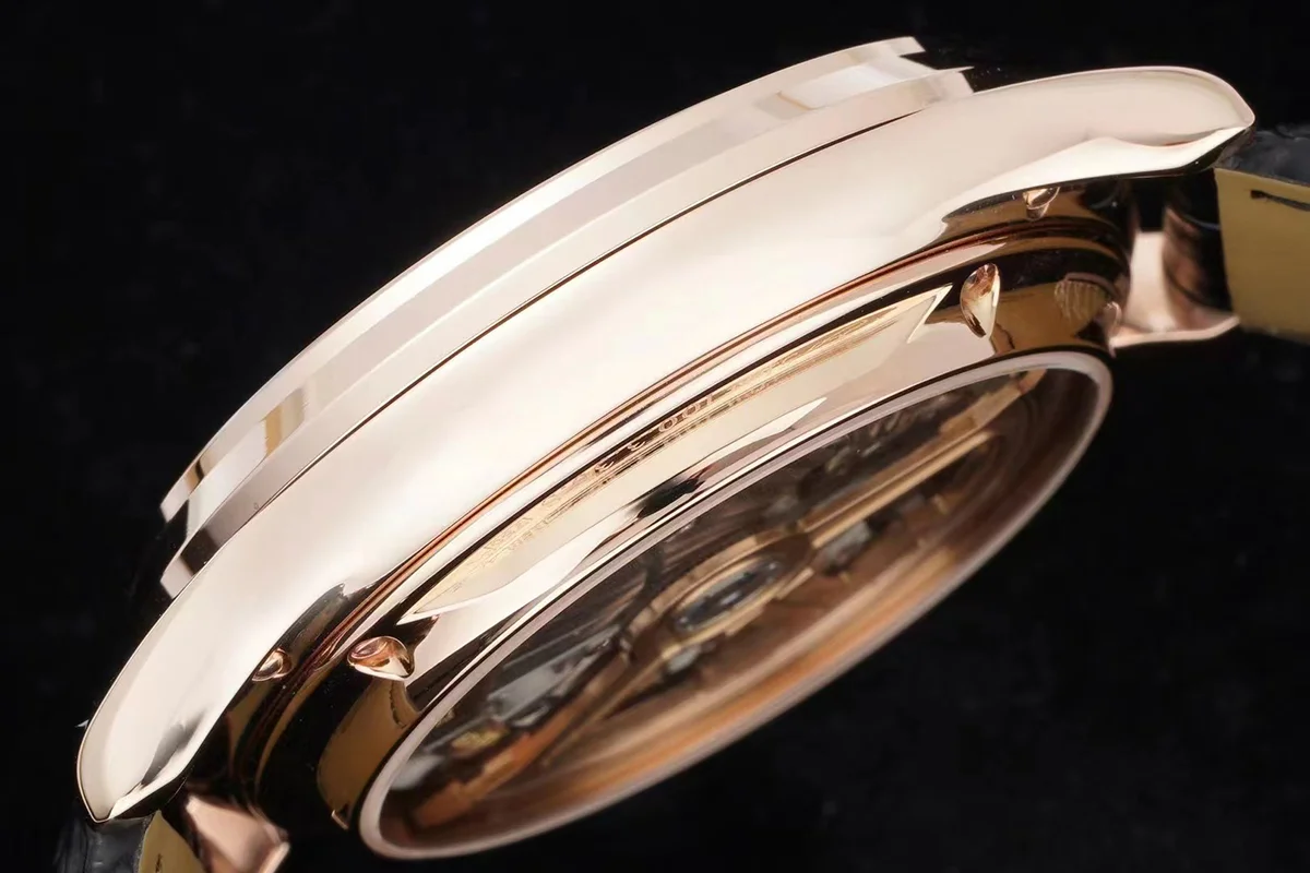 Master Control Tourbillon Black Dial in Rose Gold